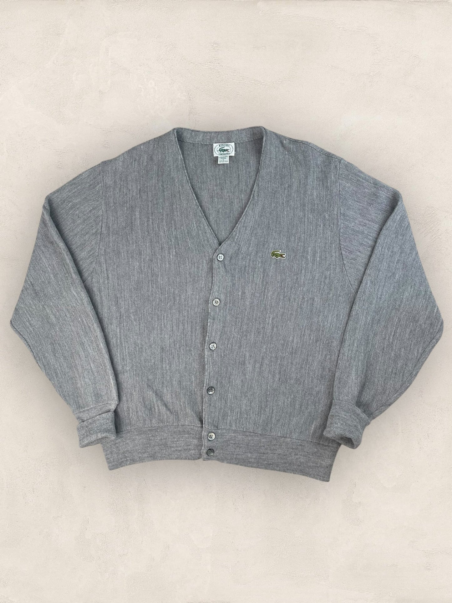 Cardigan Homme Lacoste Izod Gris L Ref:3331 - Gris - L - amifrip