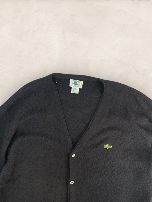 Cardigan Homme Lacoste Izod Noir 2XL Ref:3992 - NOIR - 2XL - amifrip