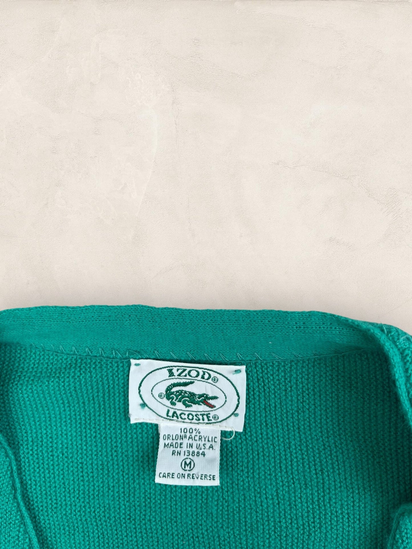 Cardigan Homme Lacoste Izod Vert M Ref:3317 - Vert - M - amifrip
