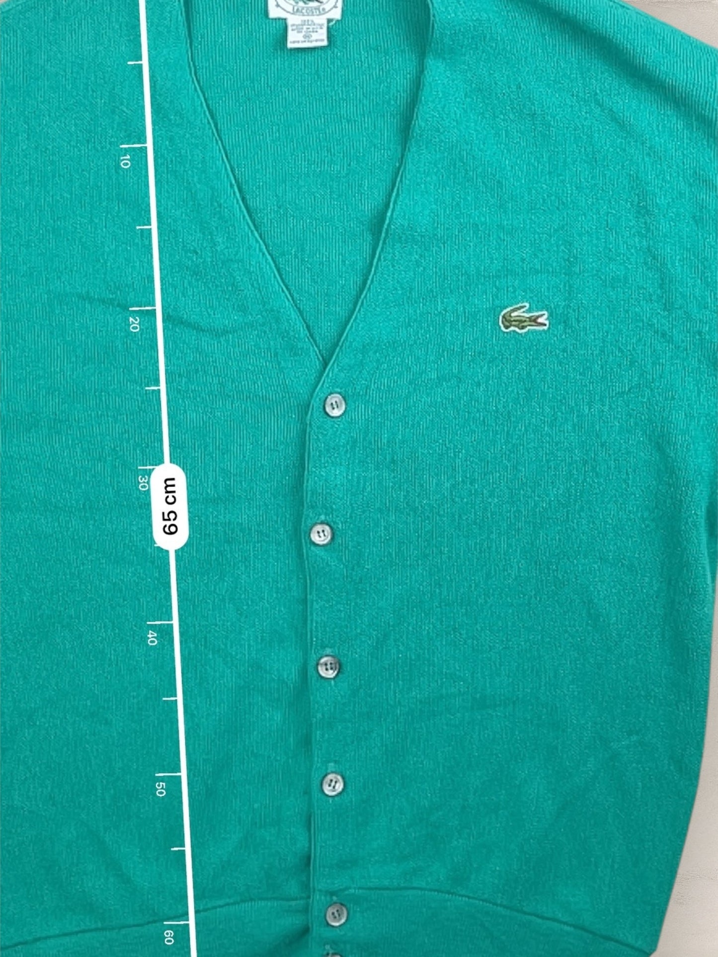 Cardigan Homme Lacoste Izod Vert M Ref:3317 - Vert - M - amifrip