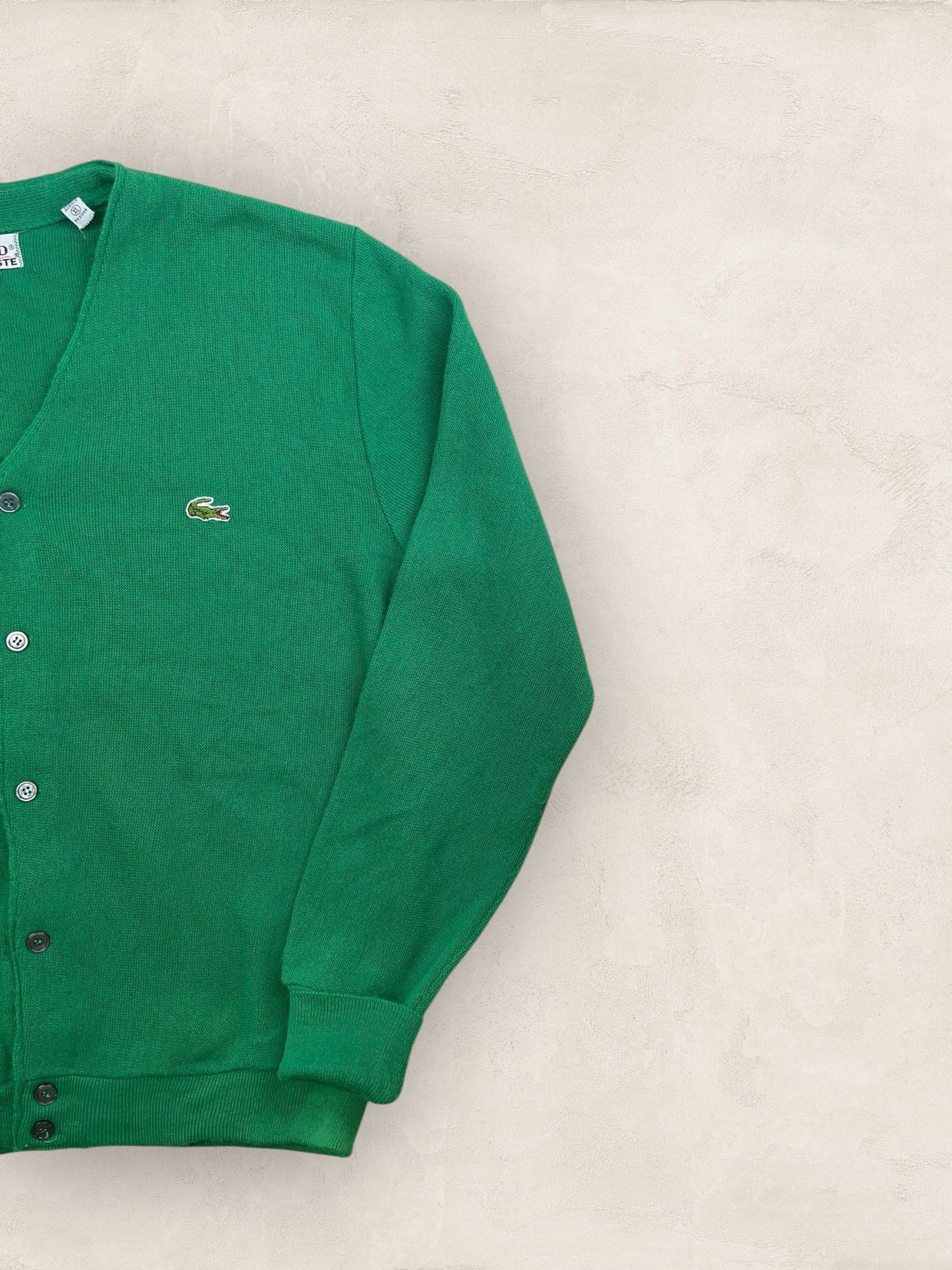 Cardigan Homme Lacoste Izod Vert XL Ref:3297 - Vert - XL - amifrip