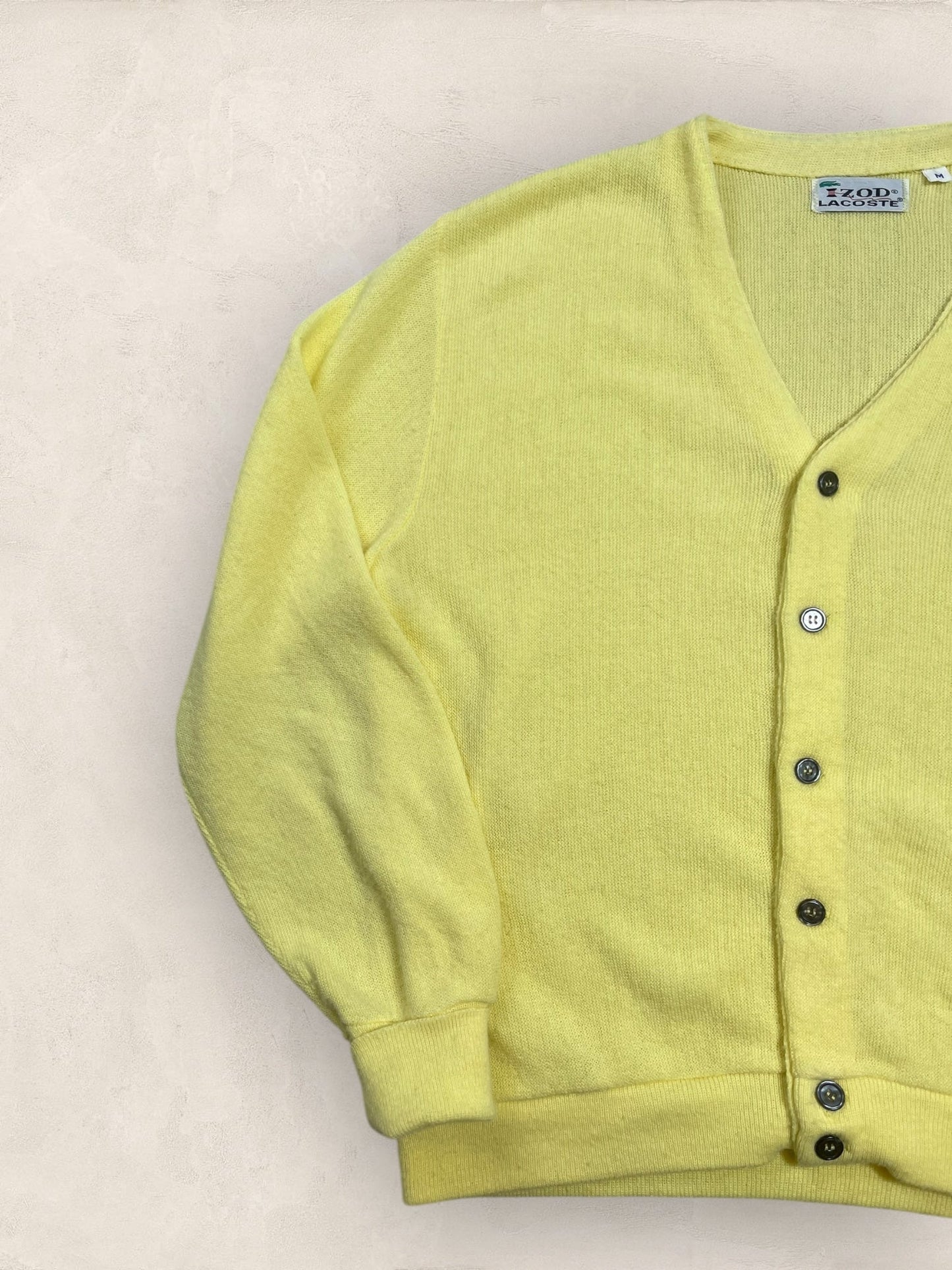 Cardigan Homme Lacoste Jaune M Ref:3082 - Jaune - M - amifrip