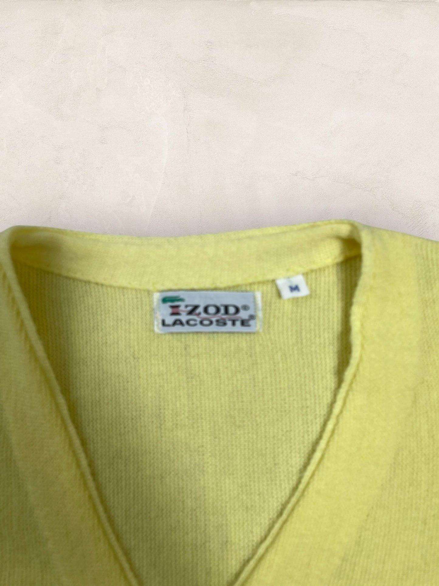 Cardigan Homme Lacoste Jaune M Ref:3082 - Jaune - M - amifrip