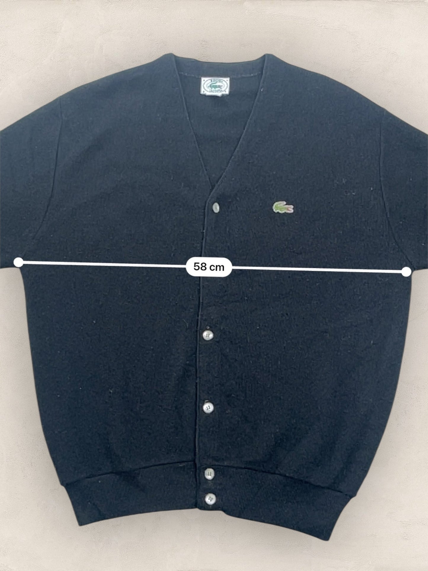 Cardigan Homme Lacoste Noir L Ref:3164 - Noir - L - amifrip