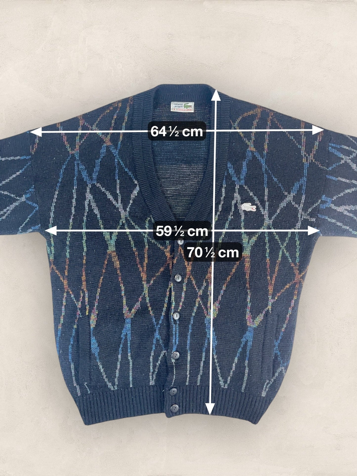 Cardigan Homme Lacoste Noir XL Ref:3913 - Noir - XL - amifrip