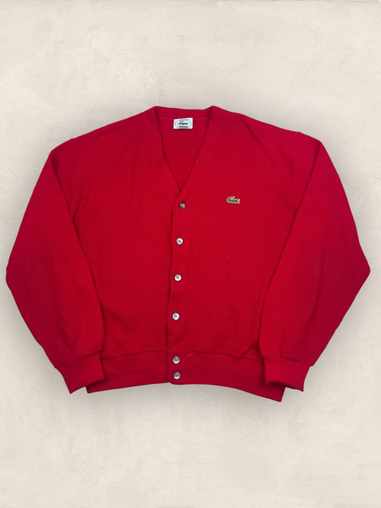 Cardigan Homme Lacoste Rouge M Ref:3187 - Rouge - M - amifrip