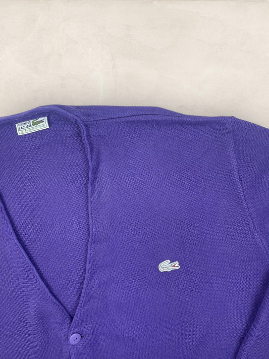 Cardigan Homme Lacoste Violet XL Ref:3192 - Violet - XL - amifrip