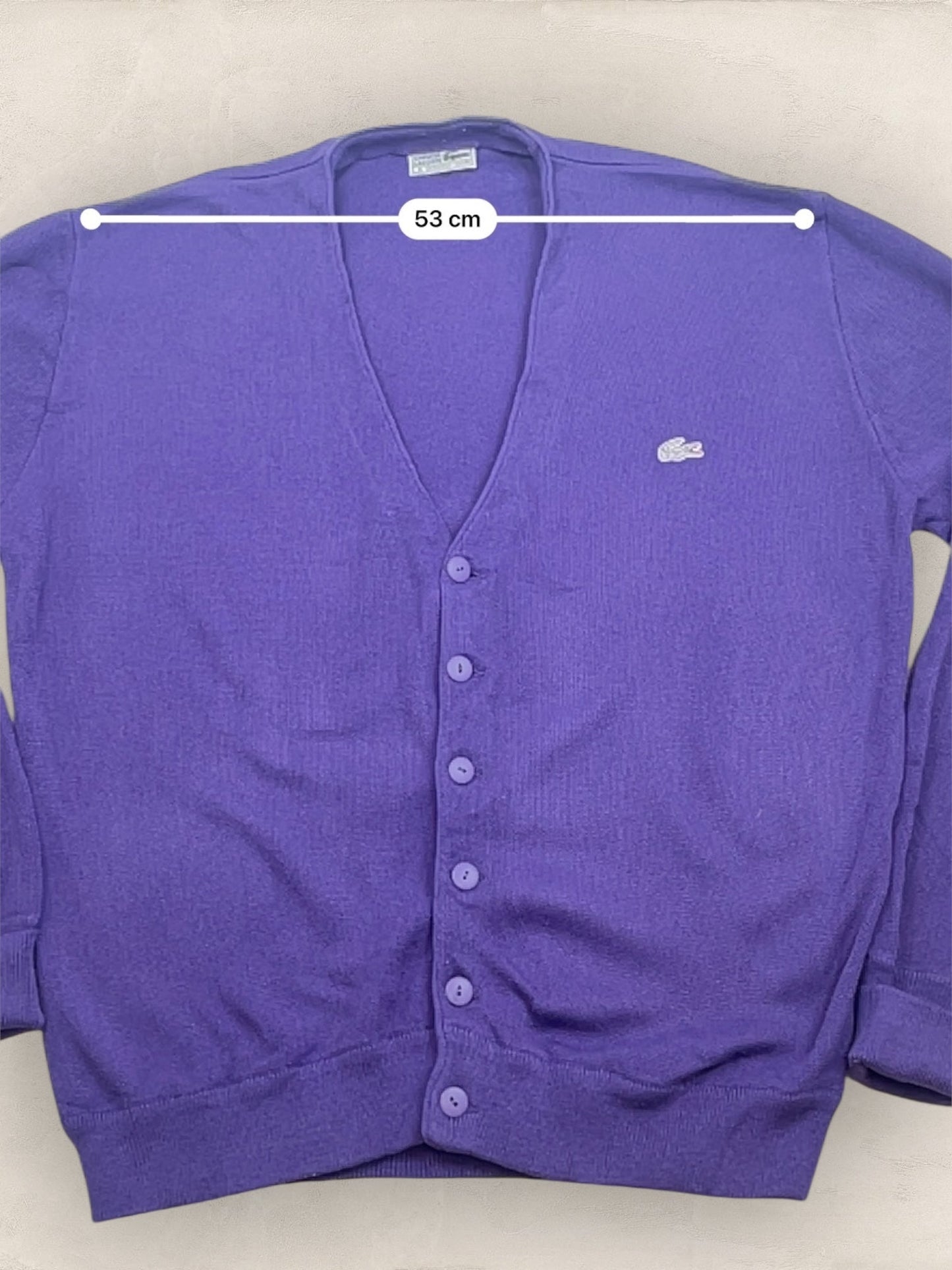 Cardigan Homme Lacoste Violet XL Ref:3192 - Violet - XL - amifrip