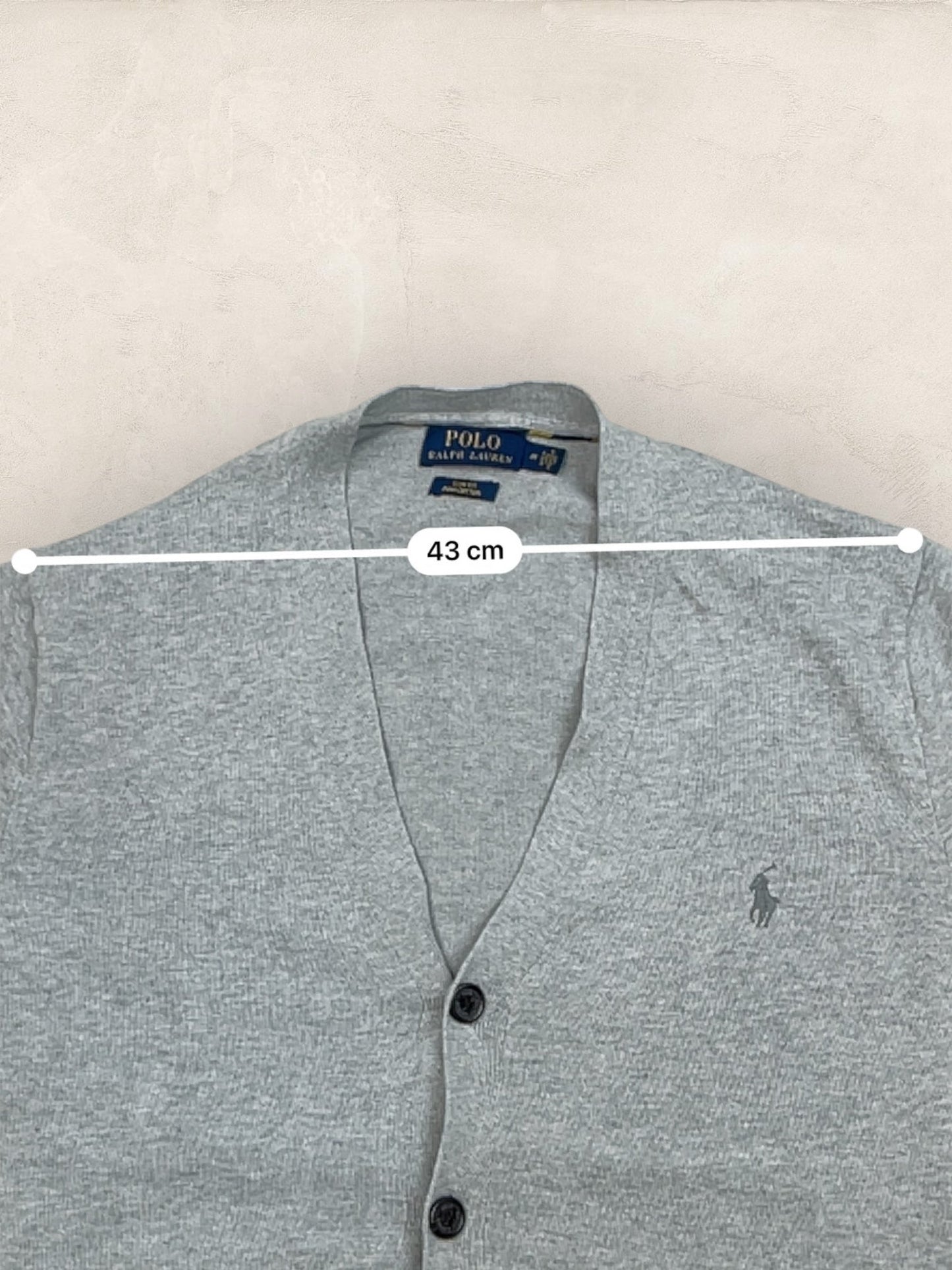 Cardigan Homme Ralph Lauren Gris M Ref:3406 - Gris - M - amifrip