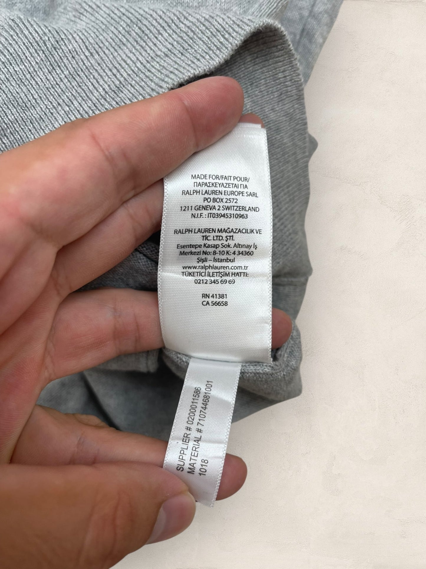 Cardigan Homme Ralph Lauren Gris M Ref:3406 - Gris - M - amifrip