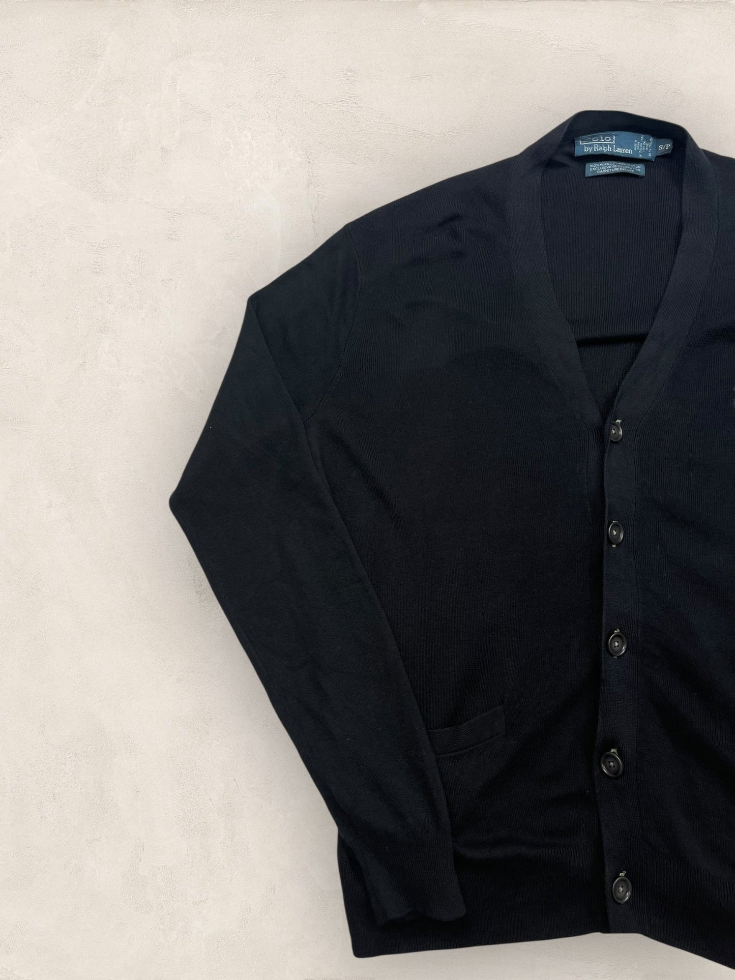Cardigan Homme Ralph Lauren Noir S Ref:3419 - Noir - S - amifrip