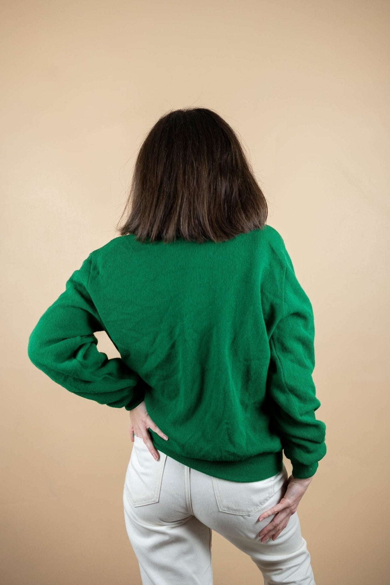 Cardigan Lacoste Vintage ref: 1633 - VERT - M - amifrip - Friperie en ligne et vêtements vintage