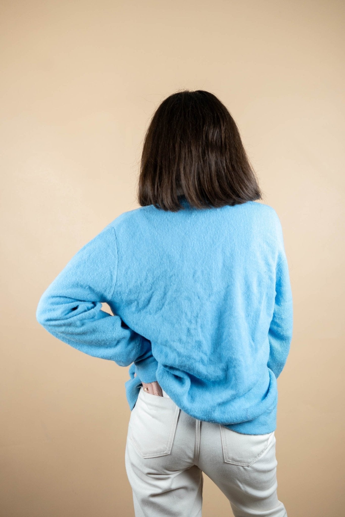 Cardigan Lacoste Vintage ref: 1701 - BLEU - M - amifrip - Friperie en ligne et vêtements vintage