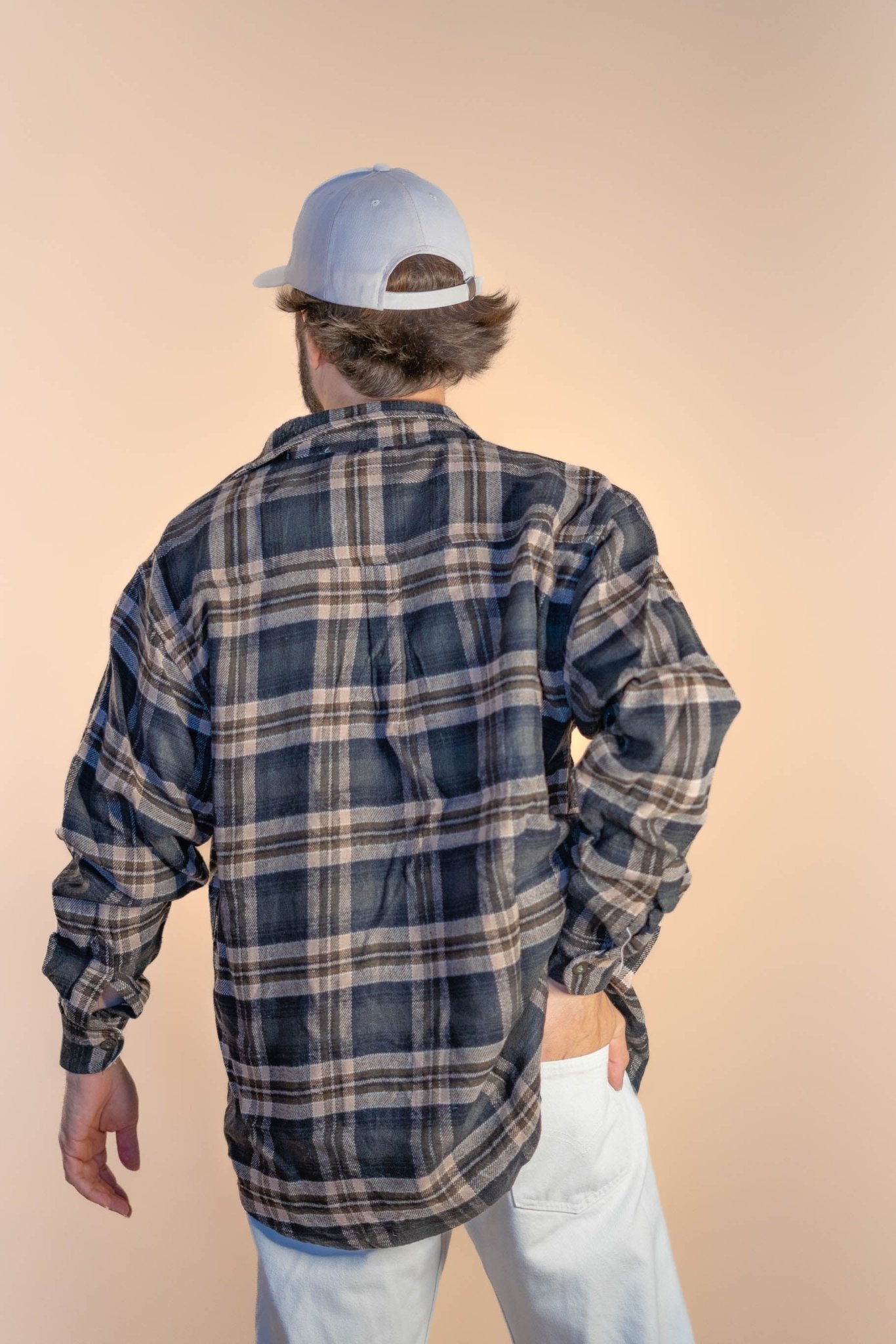 Chemise à Carreaux Homme 653 - KAKI - M - amifrip - Friperie en ligne et vêtements vintage