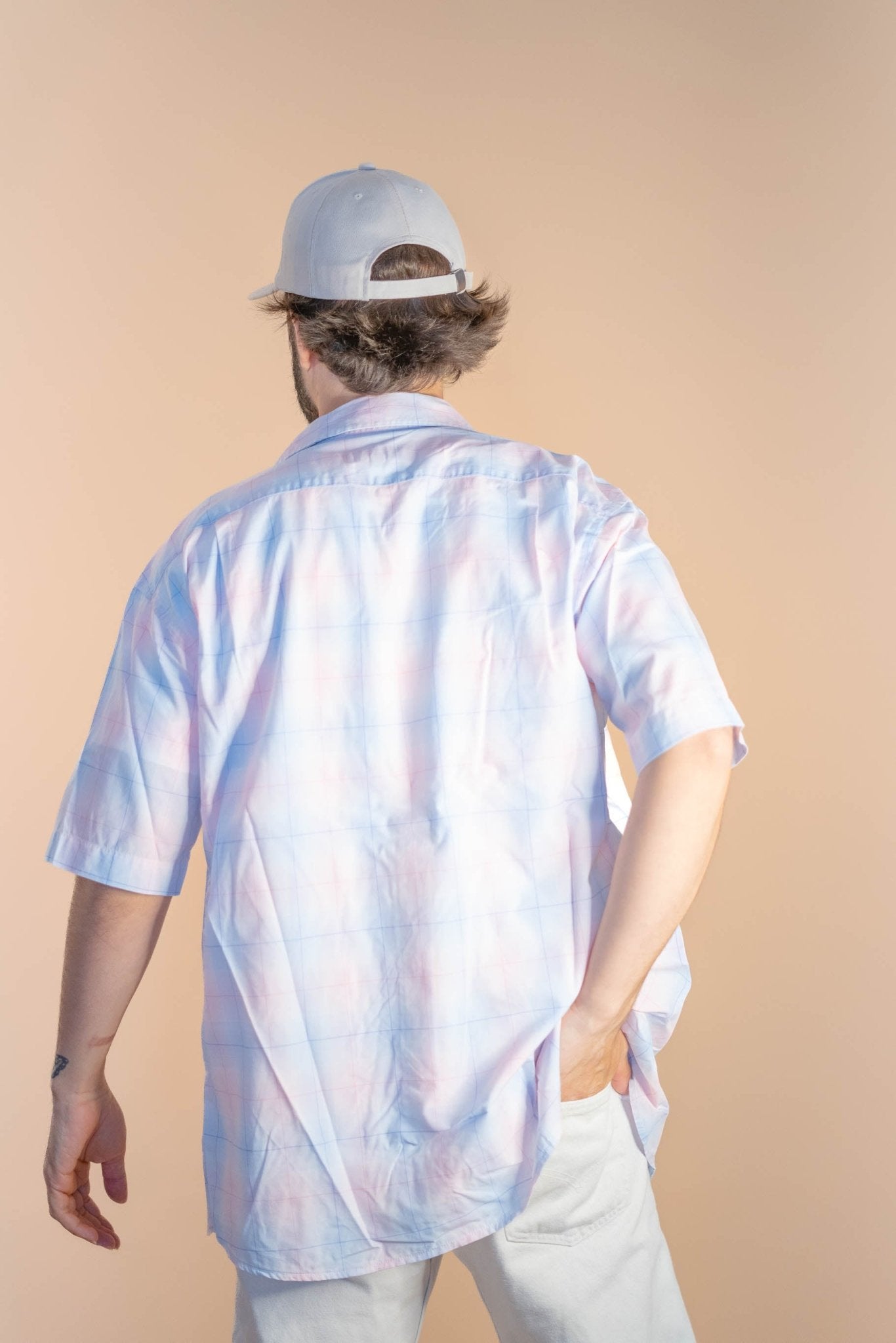 Chemise Eden Park à Carreaux Homme 942 - ROSE - XL - amifrip - Friperie en ligne et vêtements vintage