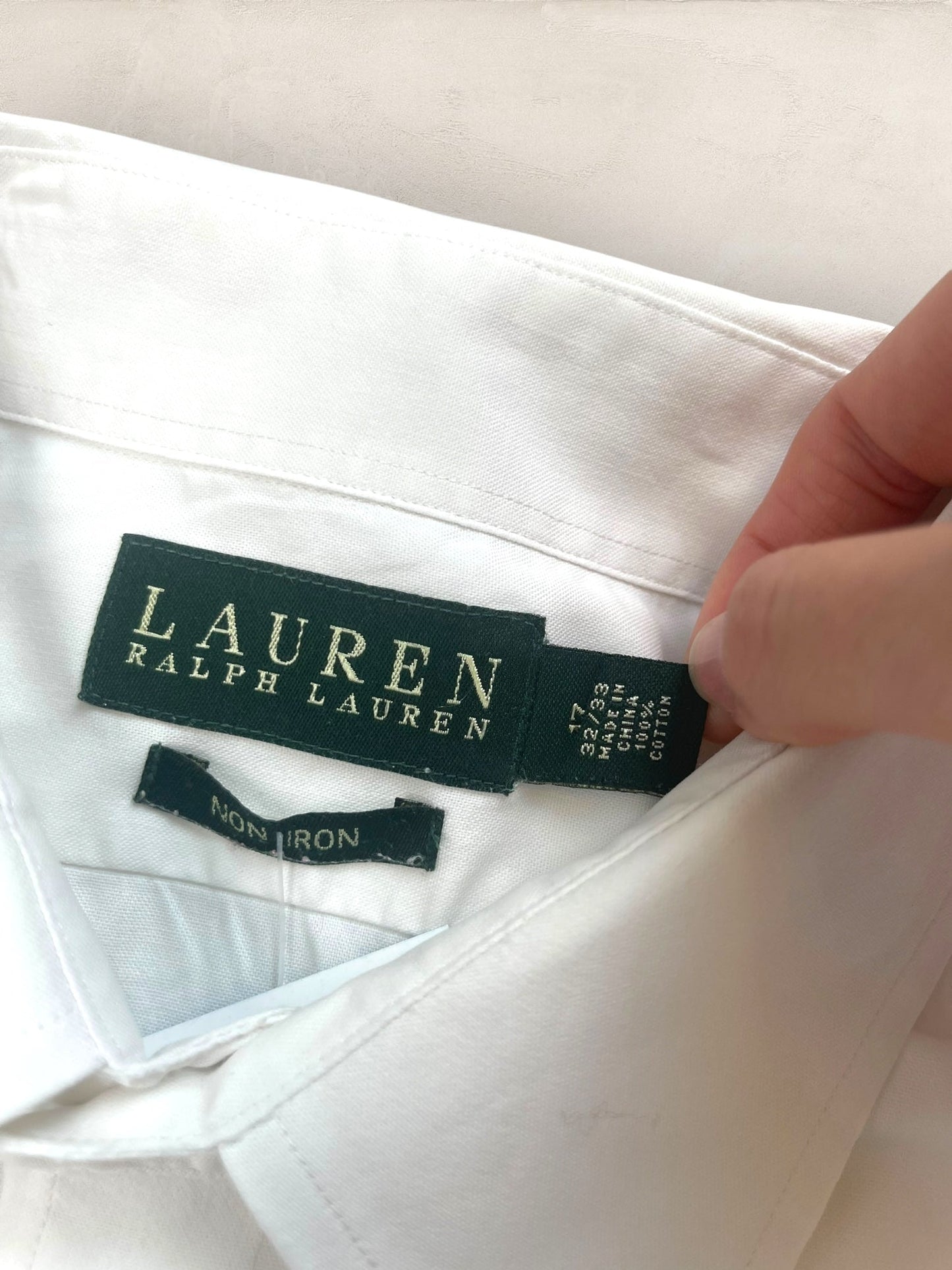 Chemise Homme Ralph Lauren BLANC en Coton XL Ref:2804 - BLANC - XL - amifrip