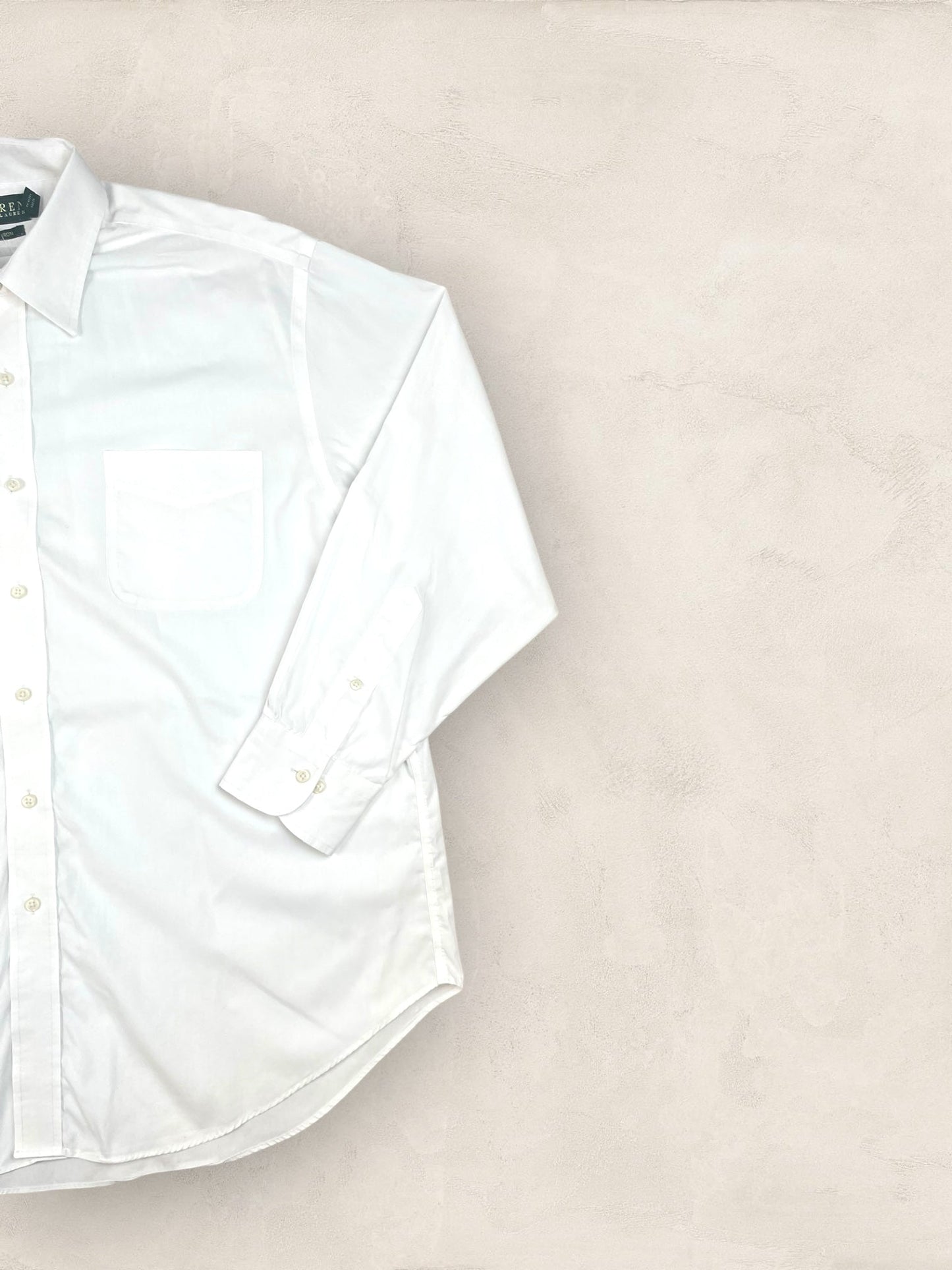 Chemise Homme Ralph Lauren BLANC en Coton XL Ref:2804 - BLANC - XL - amifrip