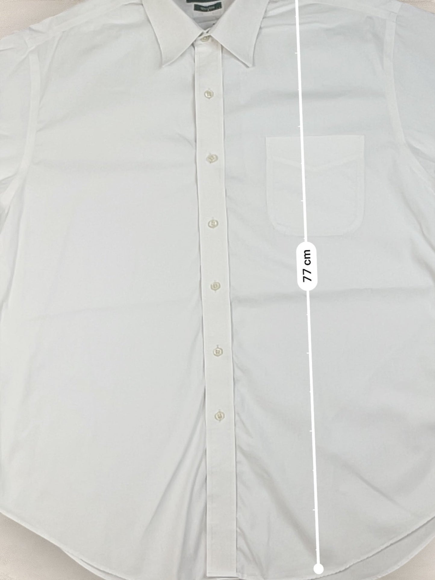 Chemise Homme Ralph Lauren BLANC en Coton XL Ref:2804 - BLANC - XL - amifrip