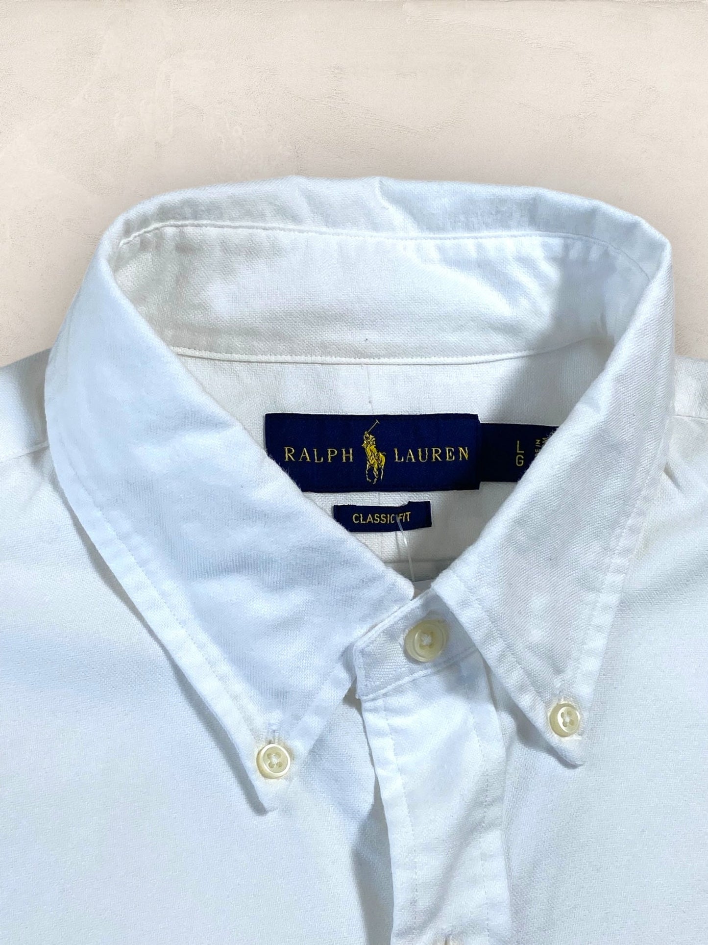 Chemise Homme Ralph Lauren BLANC L Ref:2780 - BLANC - L - amifrip - Friperie en ligne et vêtements vintage