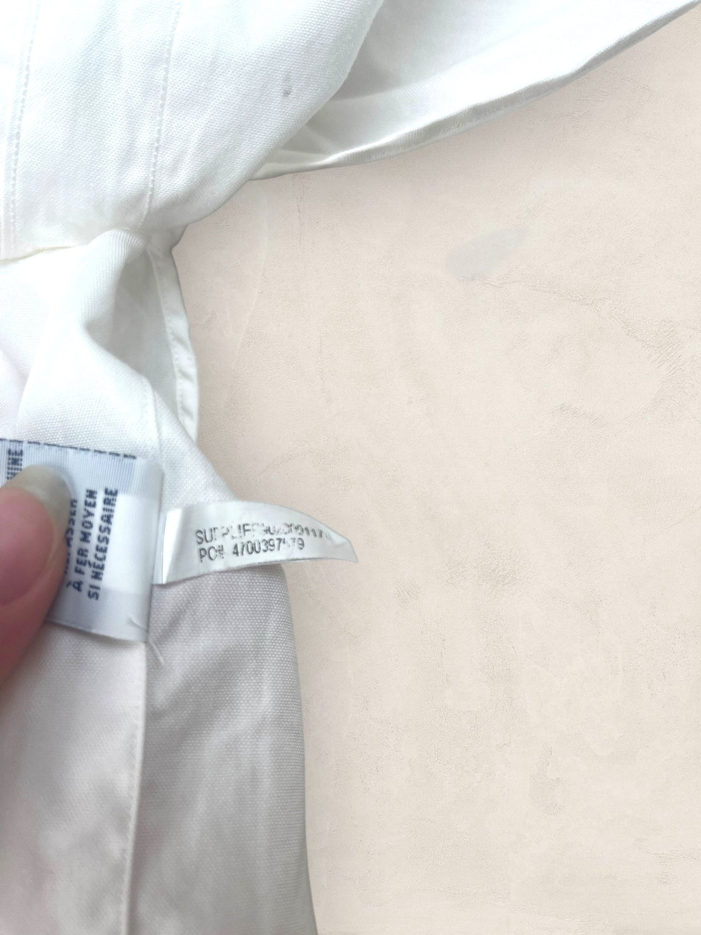 Chemise Homme Ralph Lauren BLANC L Ref:2805 - BLANC - L - amifrip