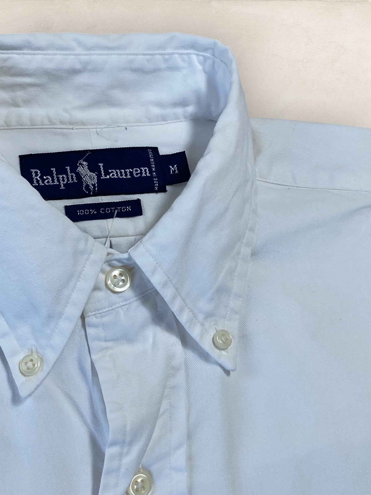 Chemise Homme Ralph Lauren BLANC M Ref:2814 - BLANC - M - amifrip - Friperie en ligne et vêtements vintage
