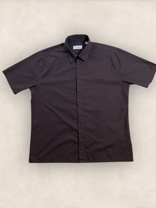 Chemise Homme Yves Saint - Laurent Marron XL Ref:2925 - Marron - XL - amifrip - Friperie en ligne et vêtements vintage
