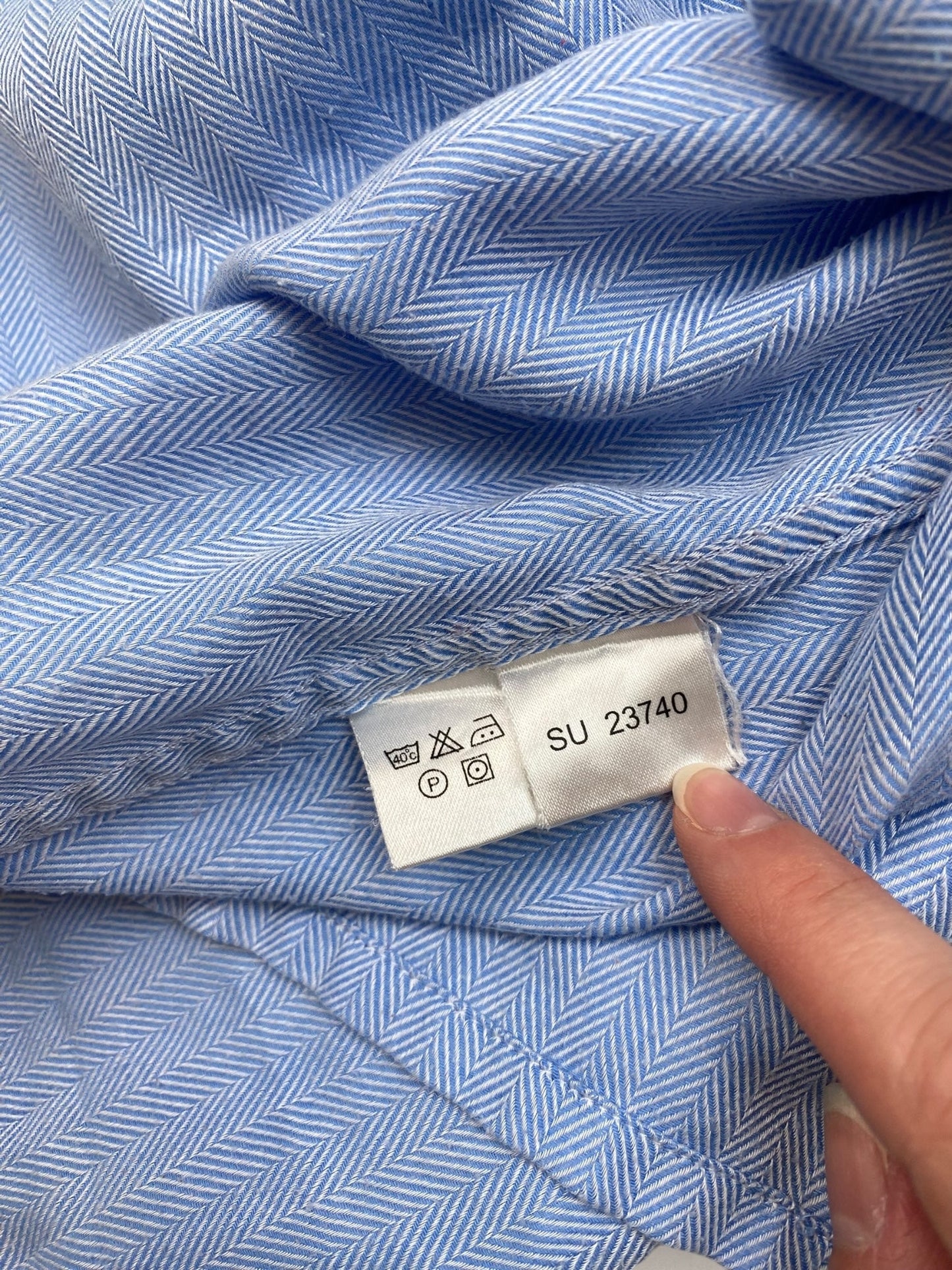 Chemise Homme Yves Saint - Laurent Vintage Bleu L Ref:2952 - Bleu - L - amifrip