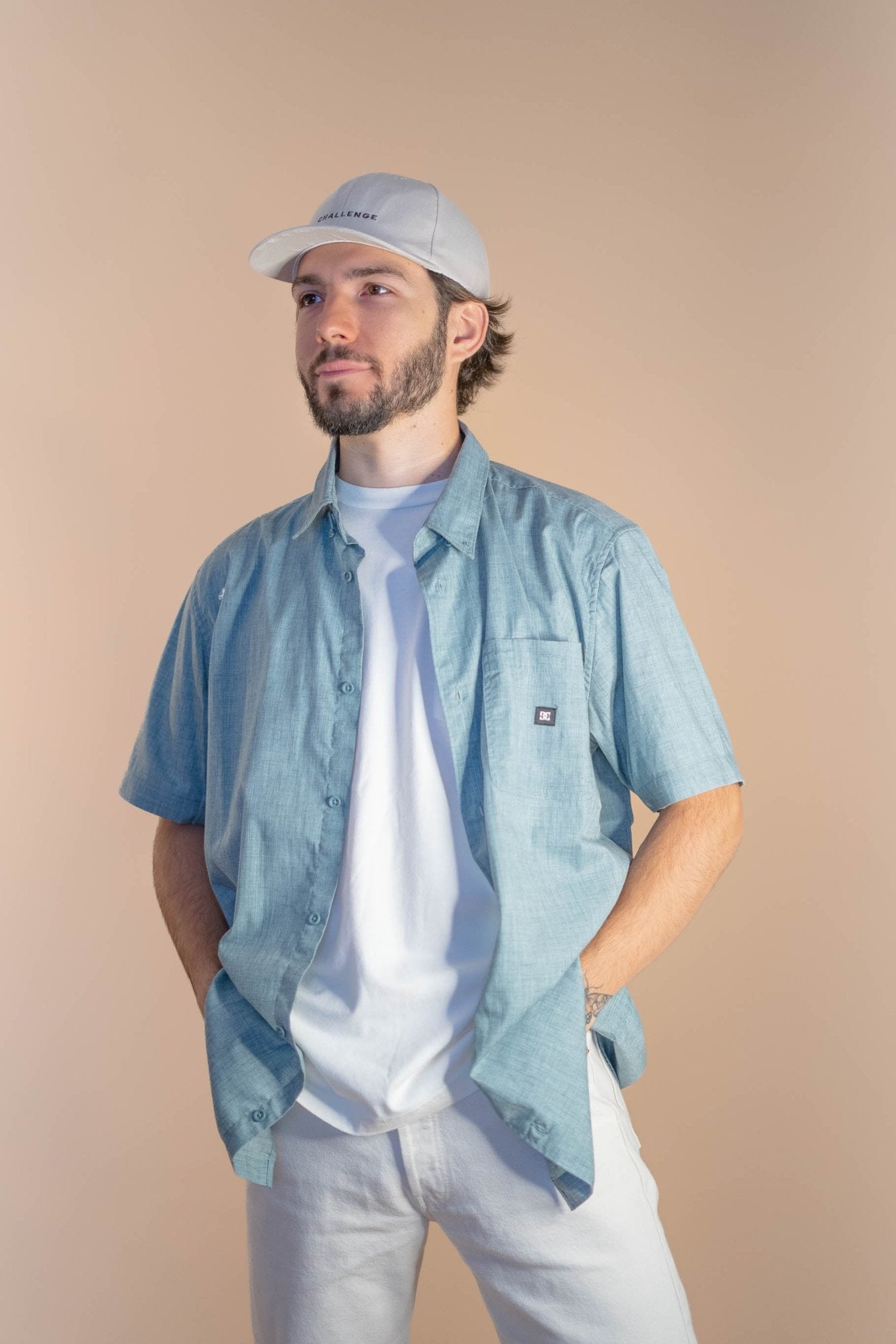 Chemise Manches Courtes DC Shoes Homme 801 - VERT - L - amifrip - Friperie en ligne et vêtements vintage