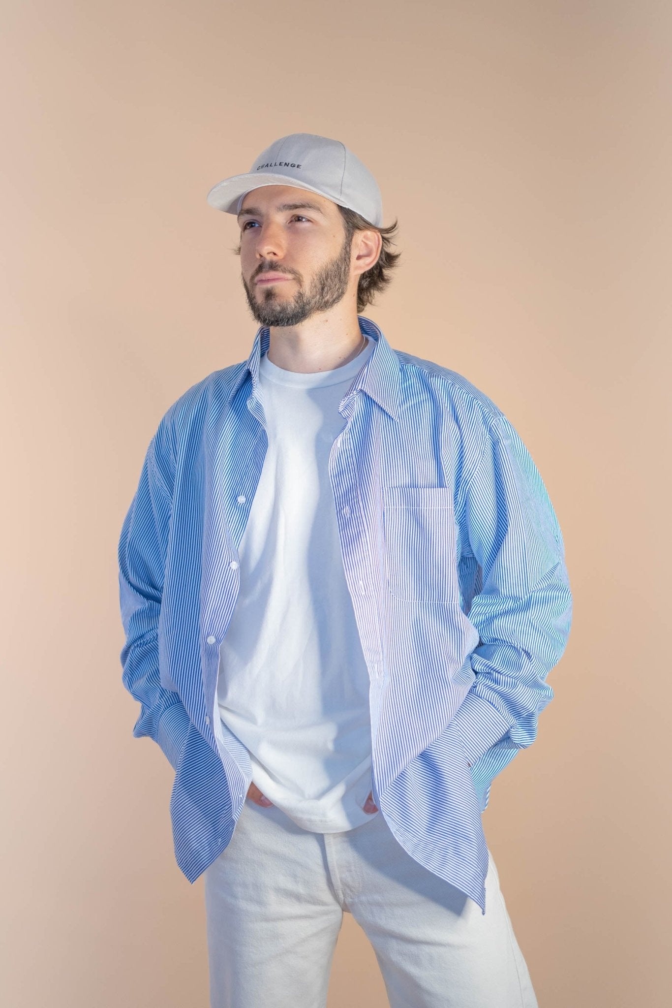 Chemise Manches Longues Bleu Homme 564 - BLEU - XL - amifrip - Friperie en ligne et vêtements vintage