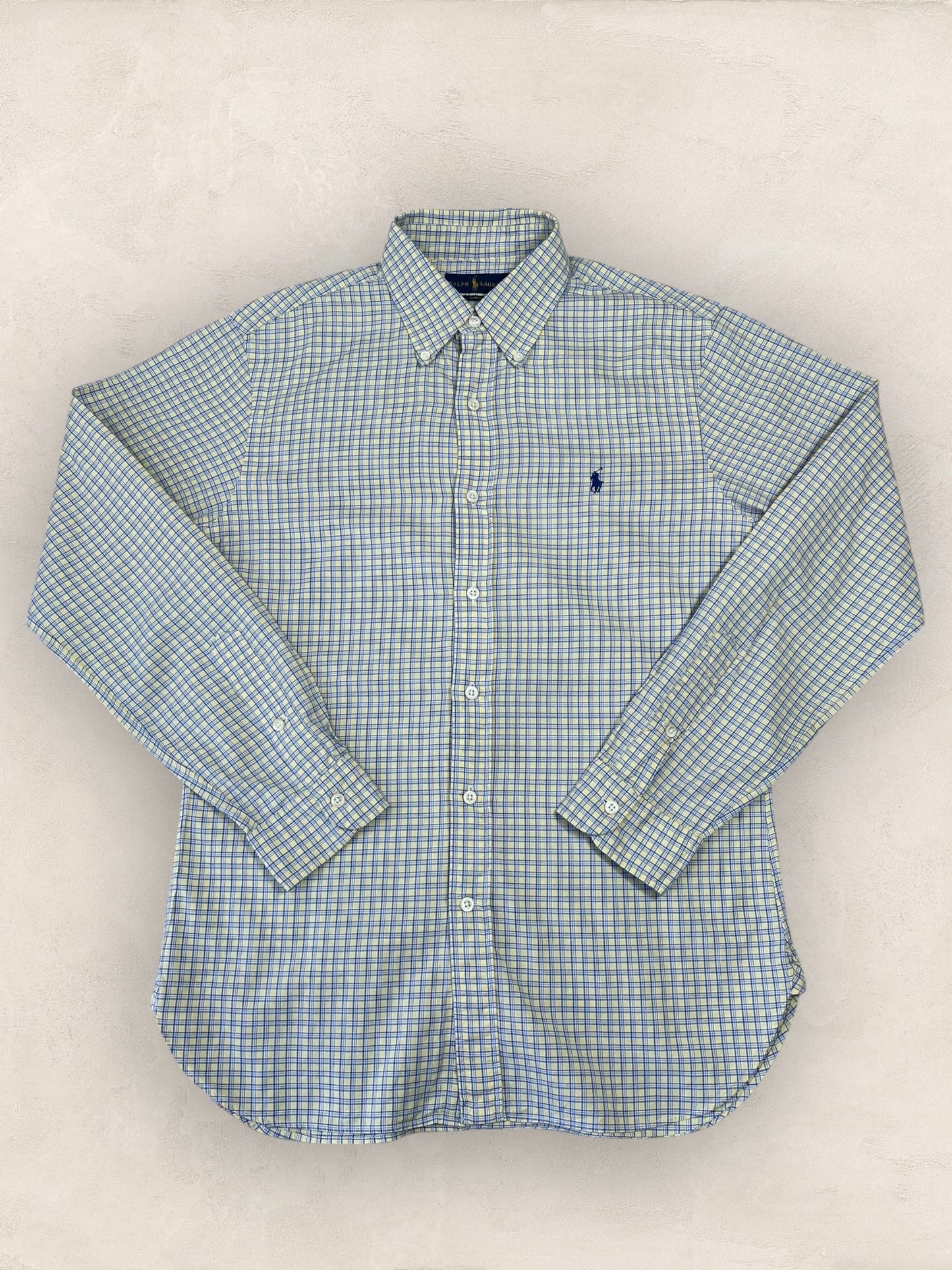 Chemise Ralph Lauren Bleu M Homme Ref : 1922 - Bleu - M - amifrip - Friperie en ligne et vêtements vintage