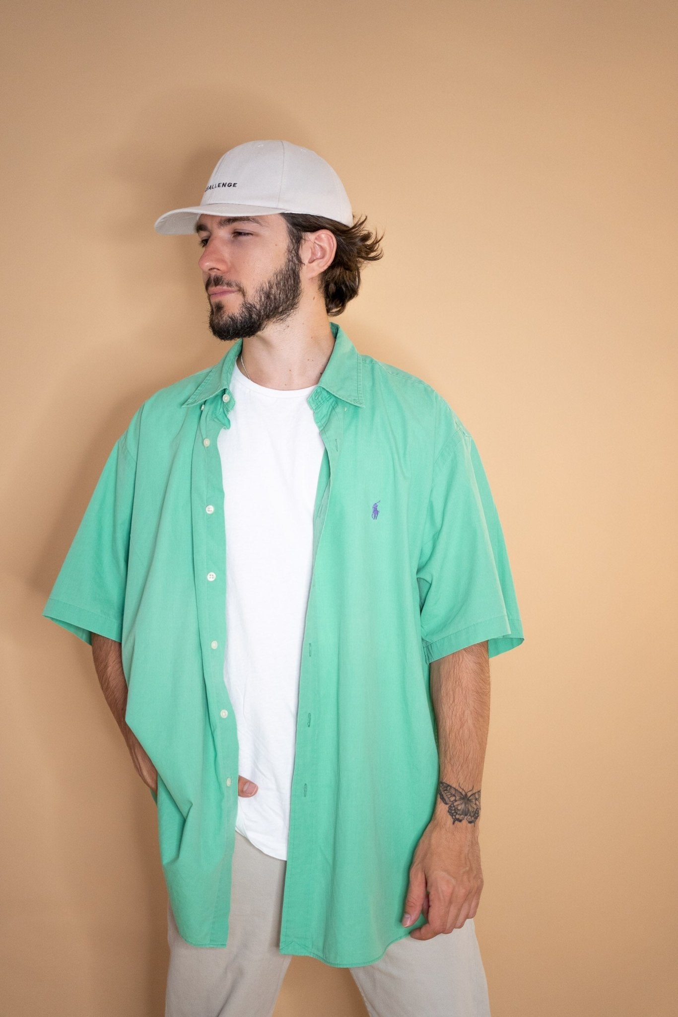Chemise Ralph Lauren Homme 1115 - VERT - XL - amifrip - Friperie en ligne et vêtements vintage