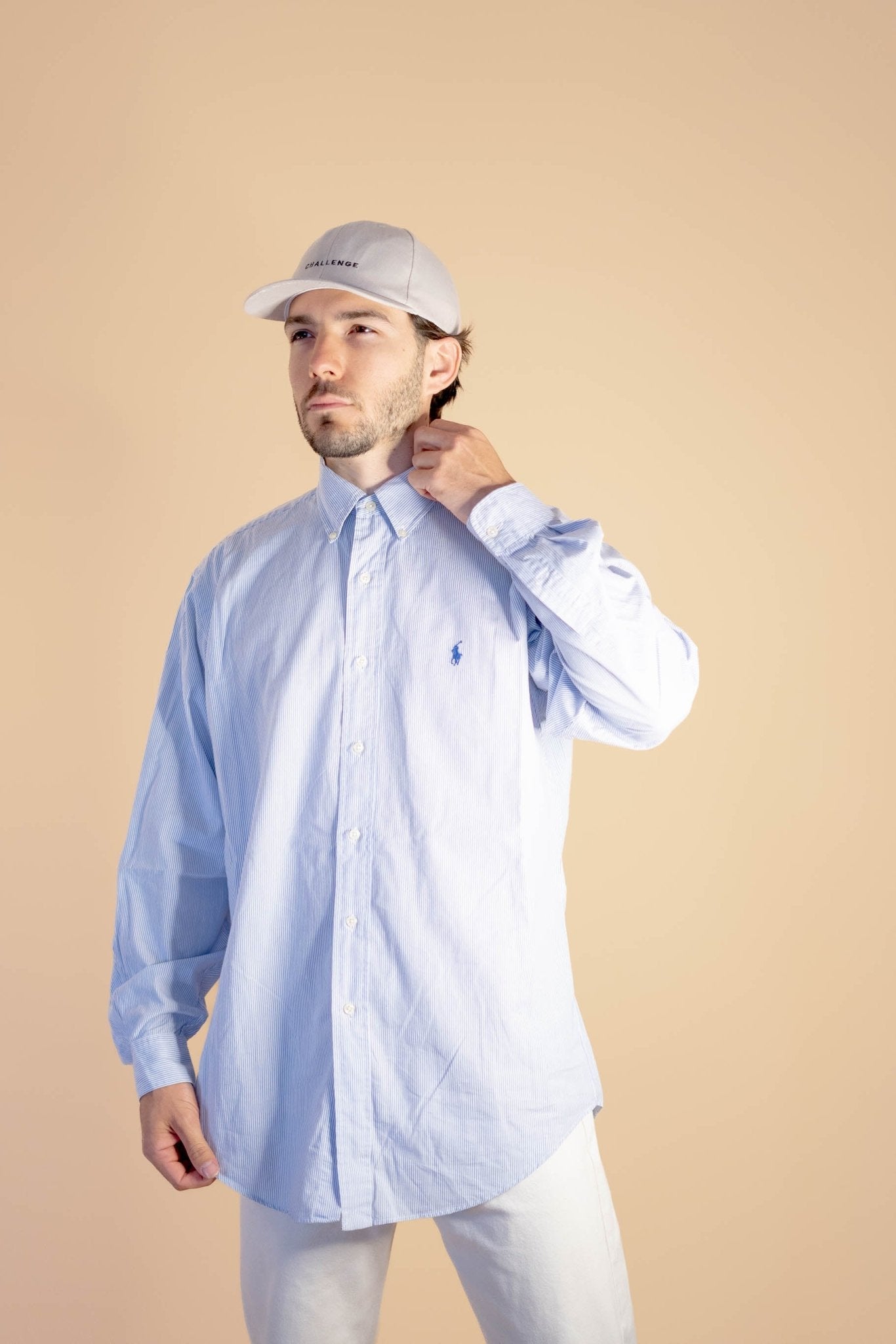 Chemise Ralph Lauren Homme 866 - BLEU - L - amifrip - Friperie en ligne et vêtements vintage