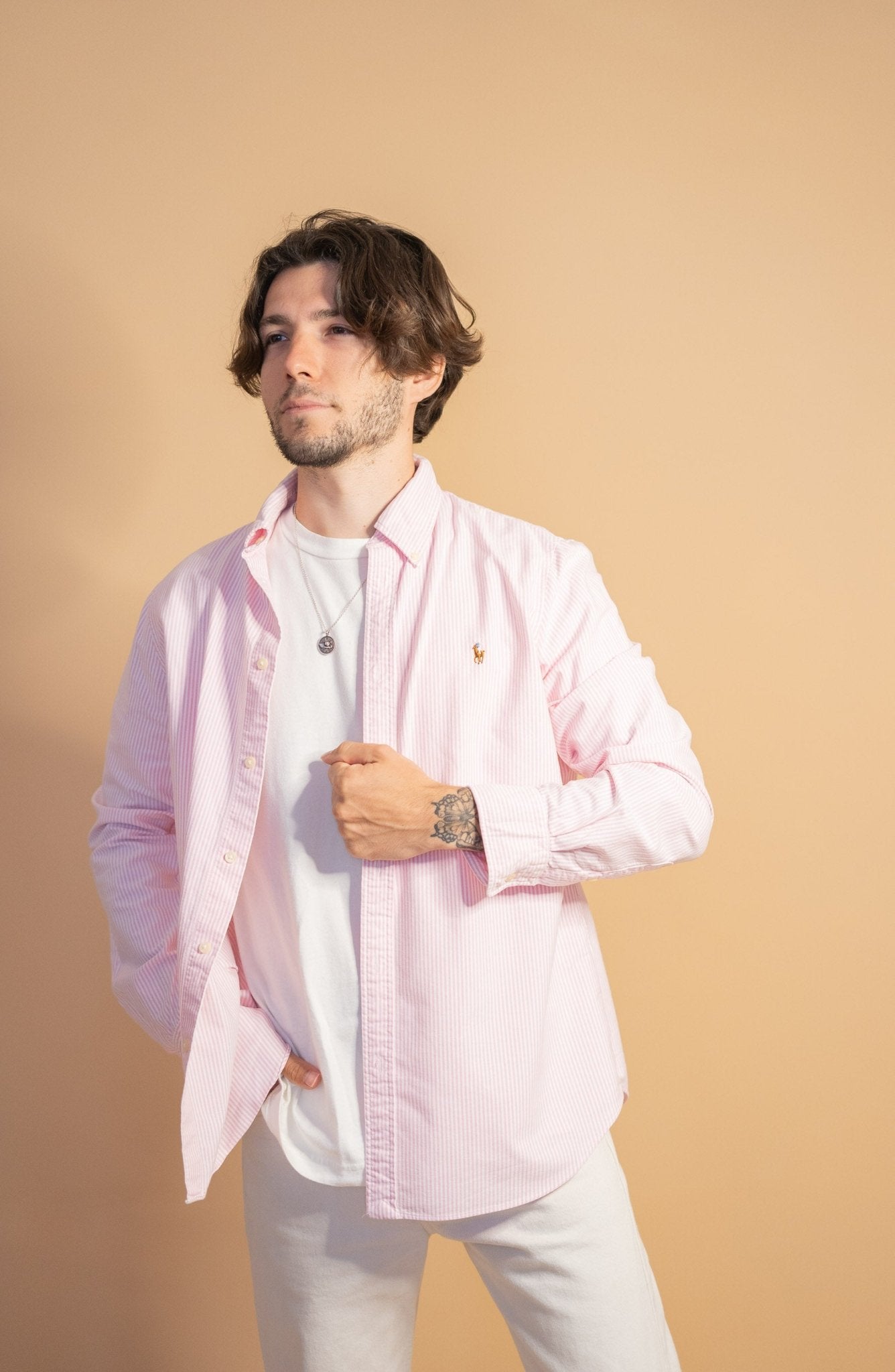 Chemise Rose Ralph Lauren Homme 1000 - ROSE - XL - amifrip - Friperie en ligne et vêtements vintage