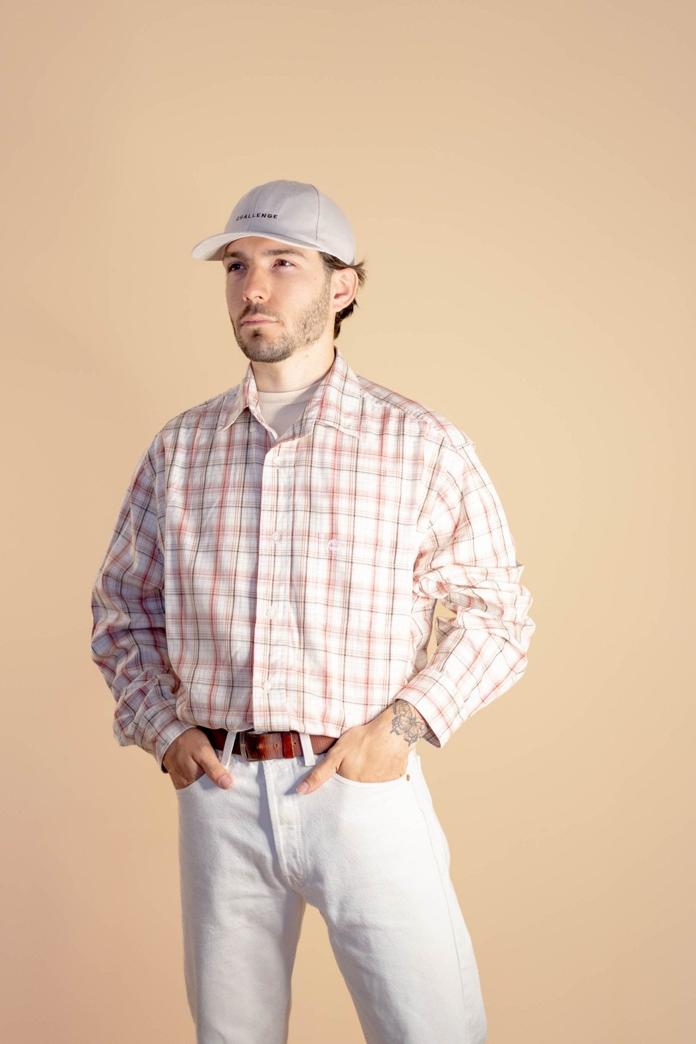 Chemise Timberland à Carreaux Homme 920 - ROUGE - L - amifrip - Friperie en ligne et vêtements vintage