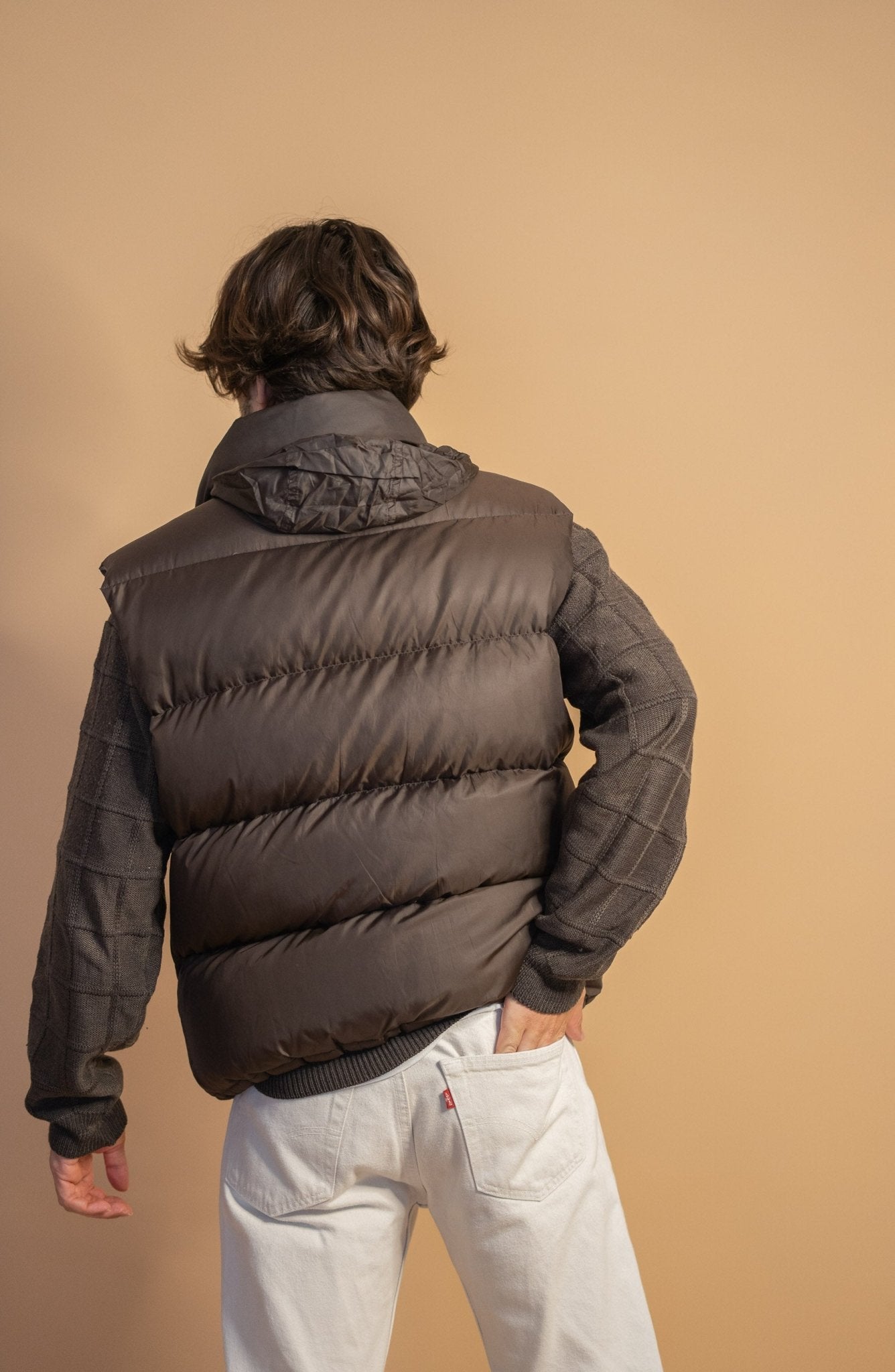 Doudoune Marron Ralph Lauren Homme 484 - MARRON - L - amifrip - Friperie en ligne et vêtements vintage