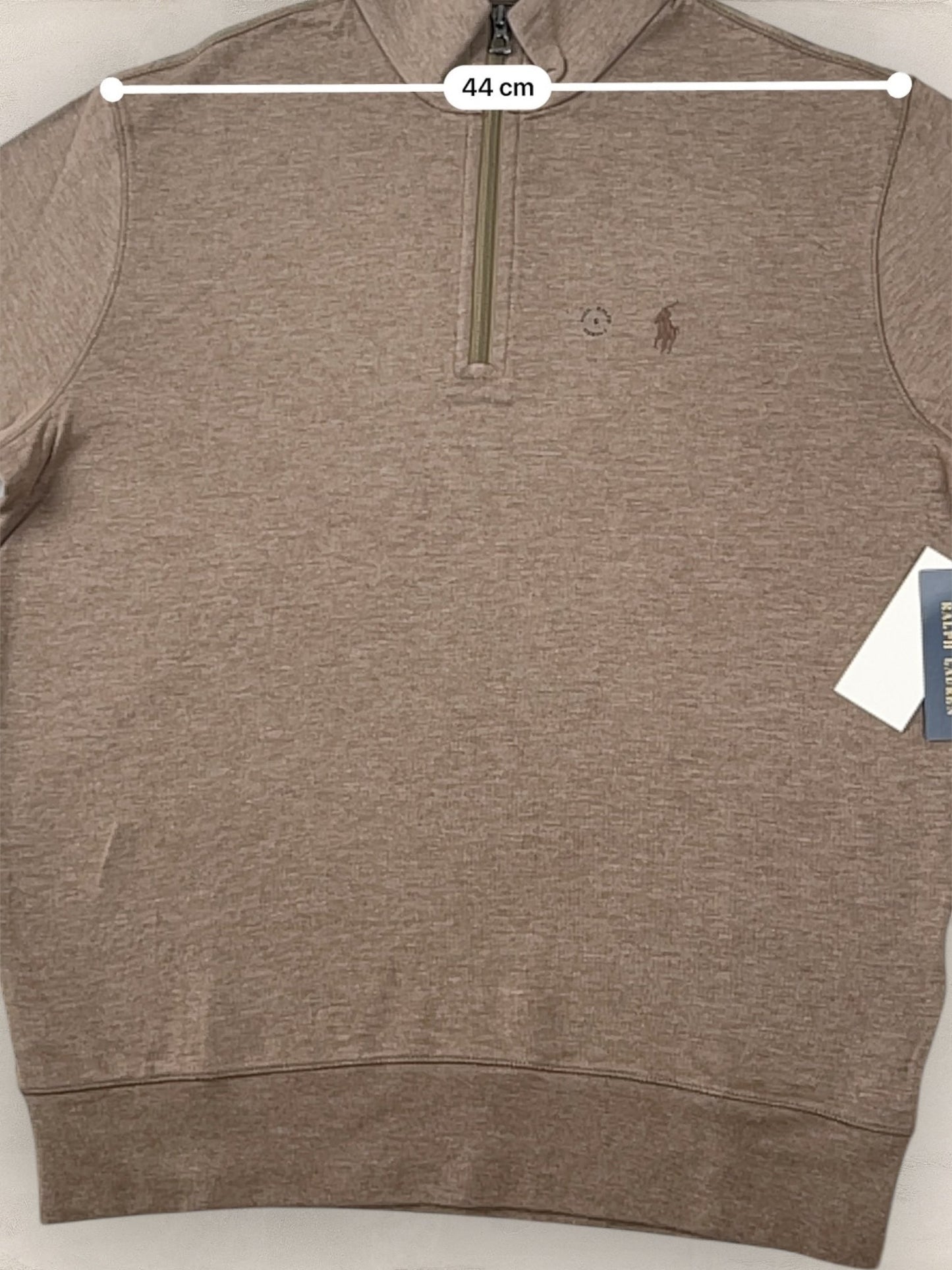 Half - zip Neuf Ralph Lauren Ref: 473 - MARRON - S - amifrip - Friperie en ligne et vêtements vintage