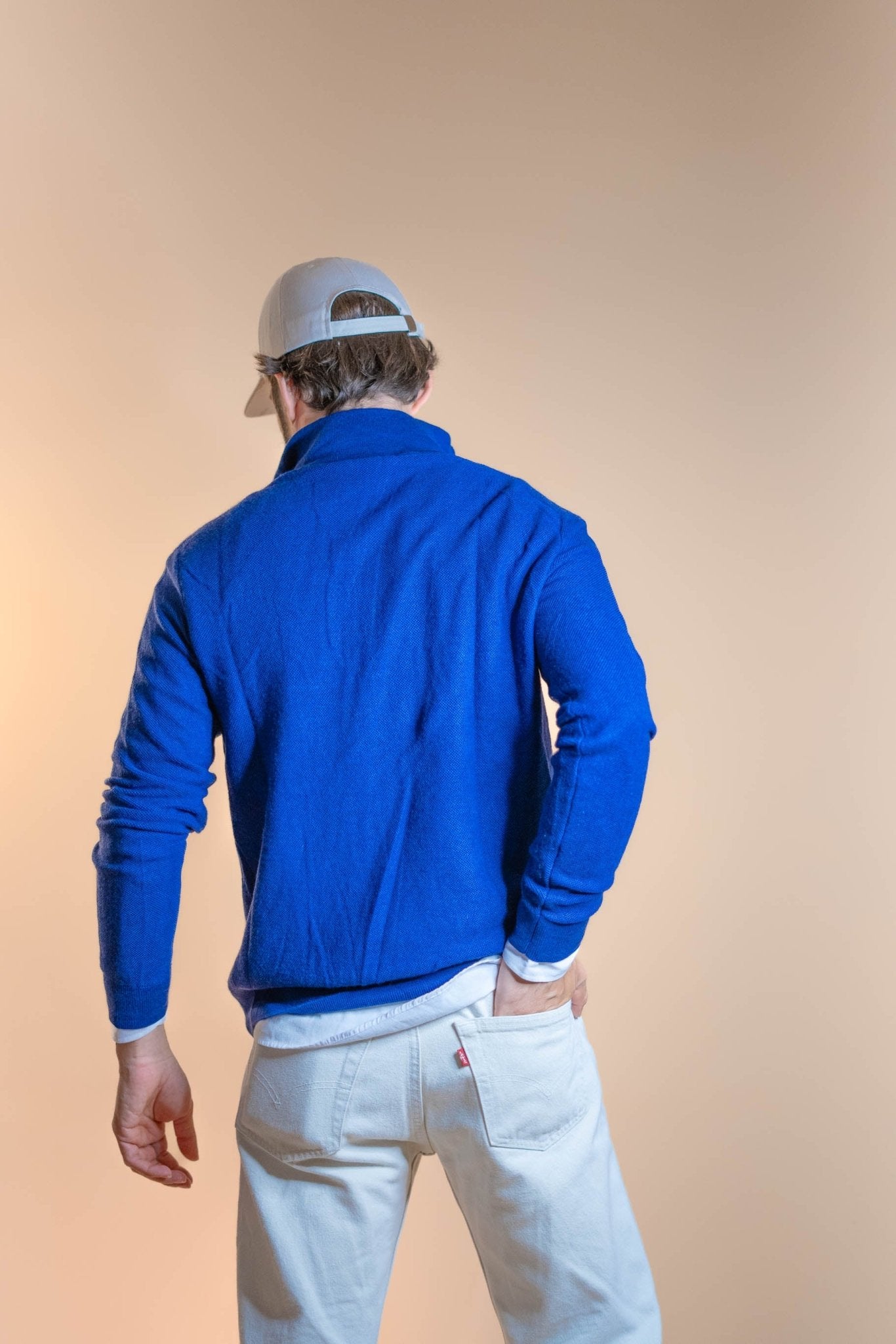 Half - Zip Ralph Lauren Homme 133 - BLEU - M - amifrip - Friperie en ligne et vêtements vintage