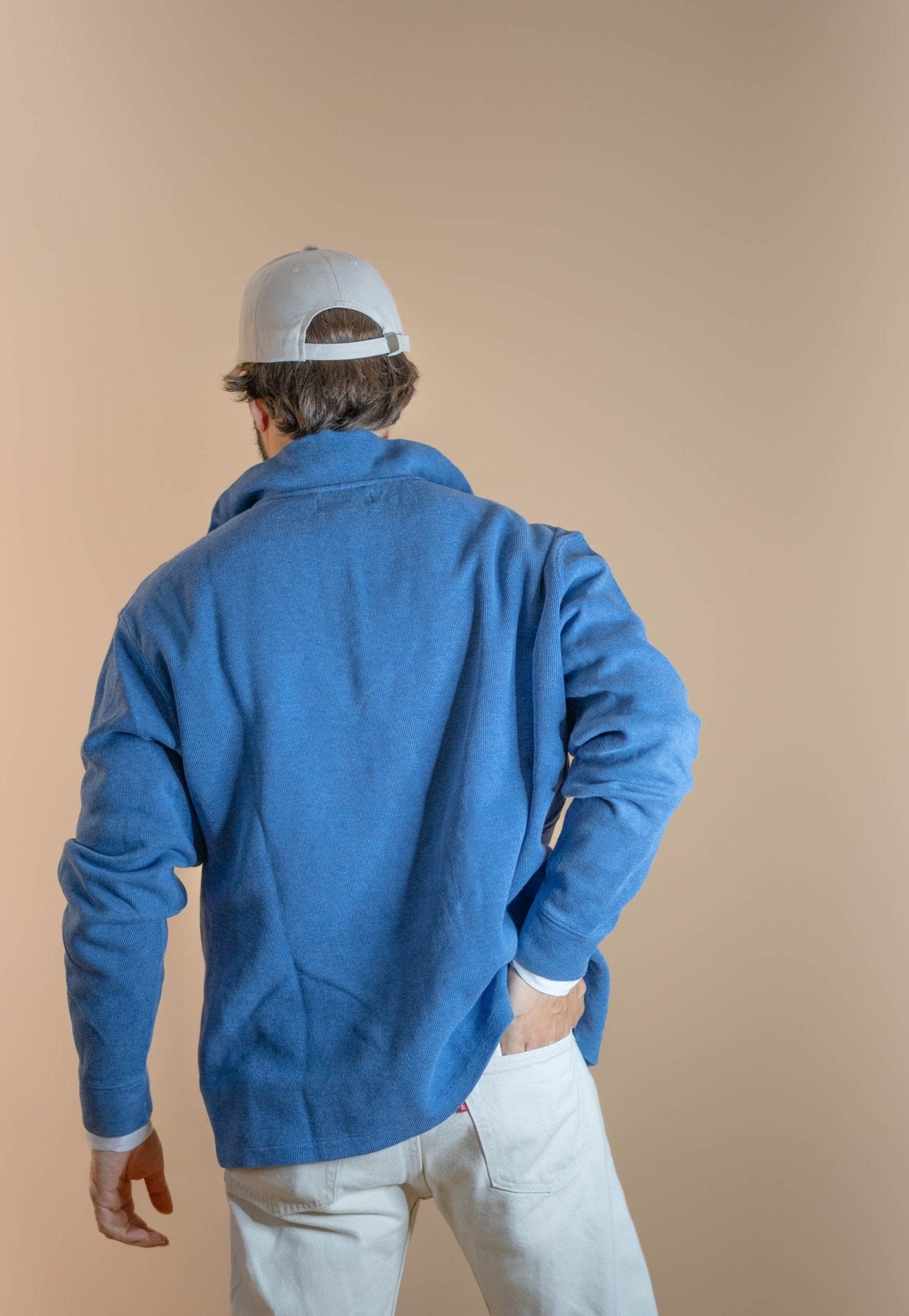 Half - Zip Ralph Lauren Homme 340 - BLEU - L - amifrip - Friperie en ligne et vêtements vintage