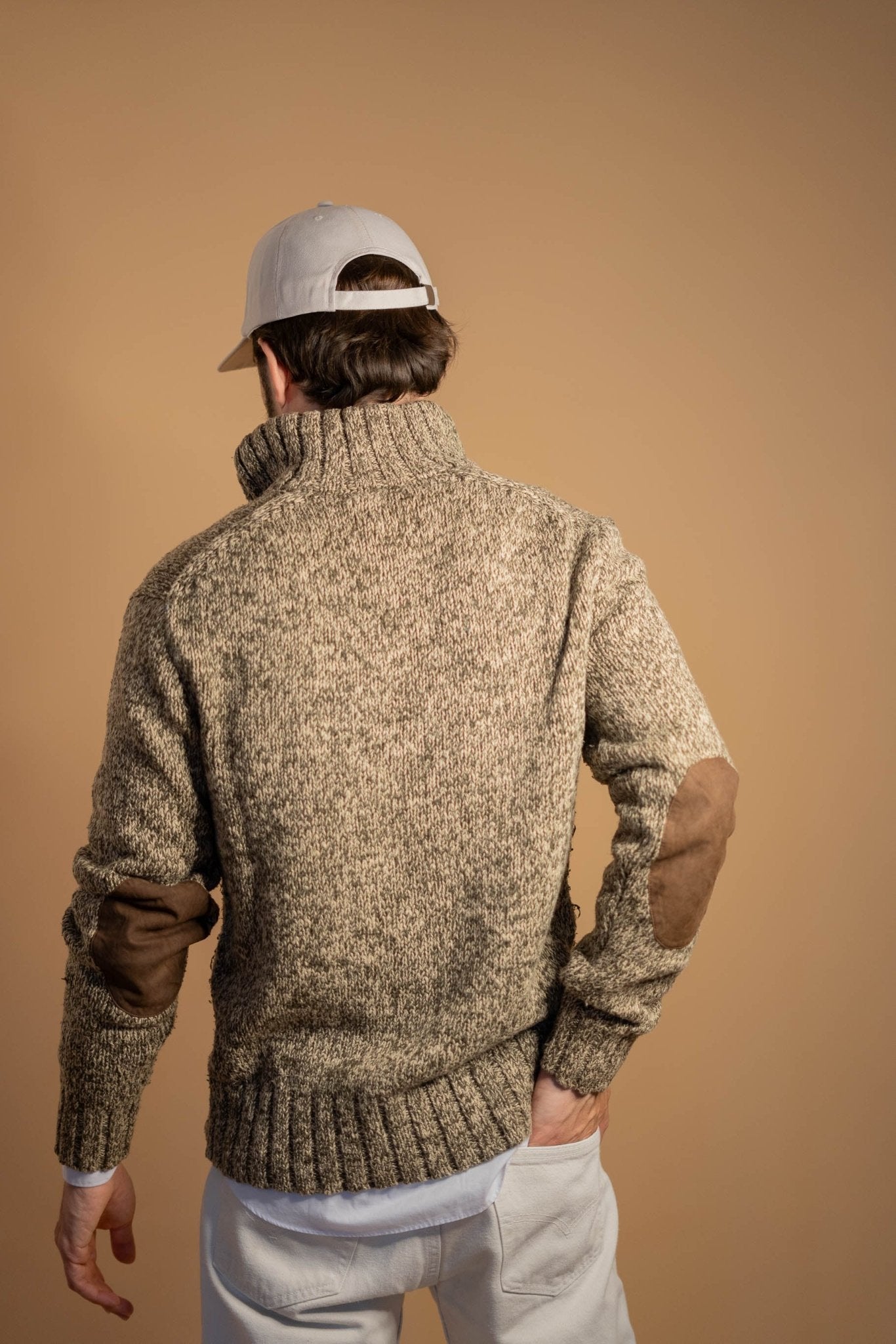 Half - zip Ralph Lauren homme 486 - KAKI - M - amifrip - Friperie en ligne et vêtements vintage