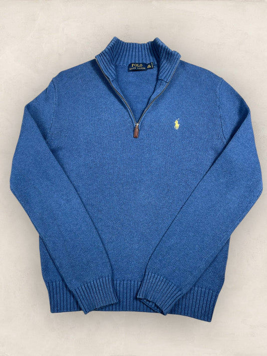 Half - zip Ralph Lauren Ref: 2620 - BLEU - XS - amifrip - Friperie en ligne et vêtements vintage