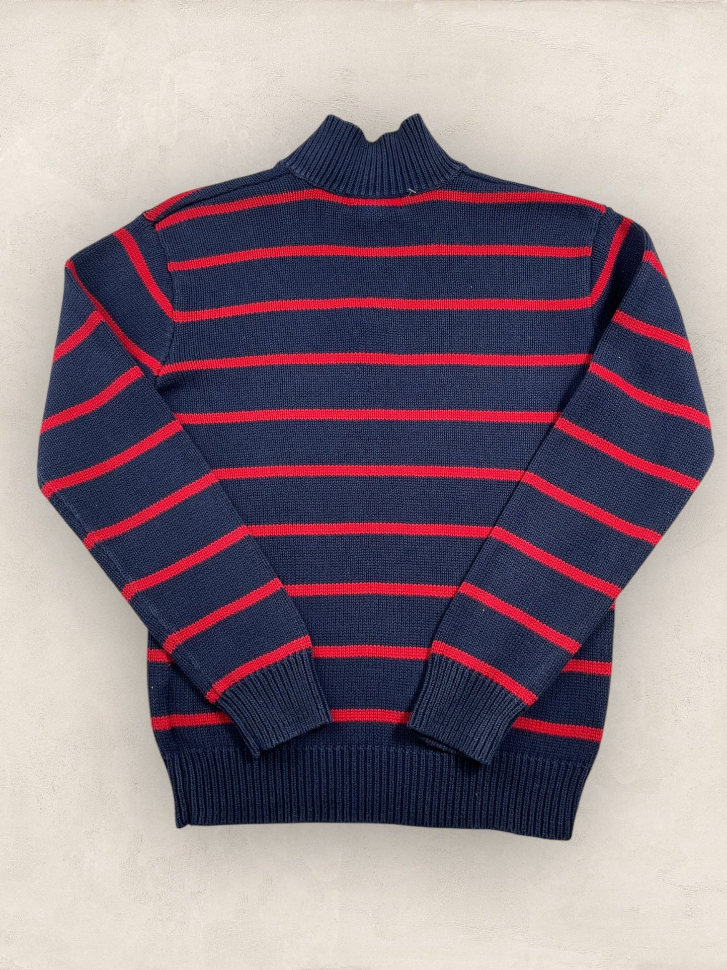 Half - zip Ralph Lauren Ref: 2635 - BLEU MARINE - S - amifrip - Friperie en ligne et vêtements vintage