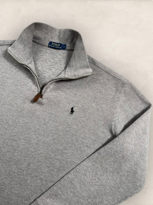 Half - zip Ralph Lauren Ref: 2640 - GRIS - S - amifrip - Friperie en ligne et vêtements vintage
