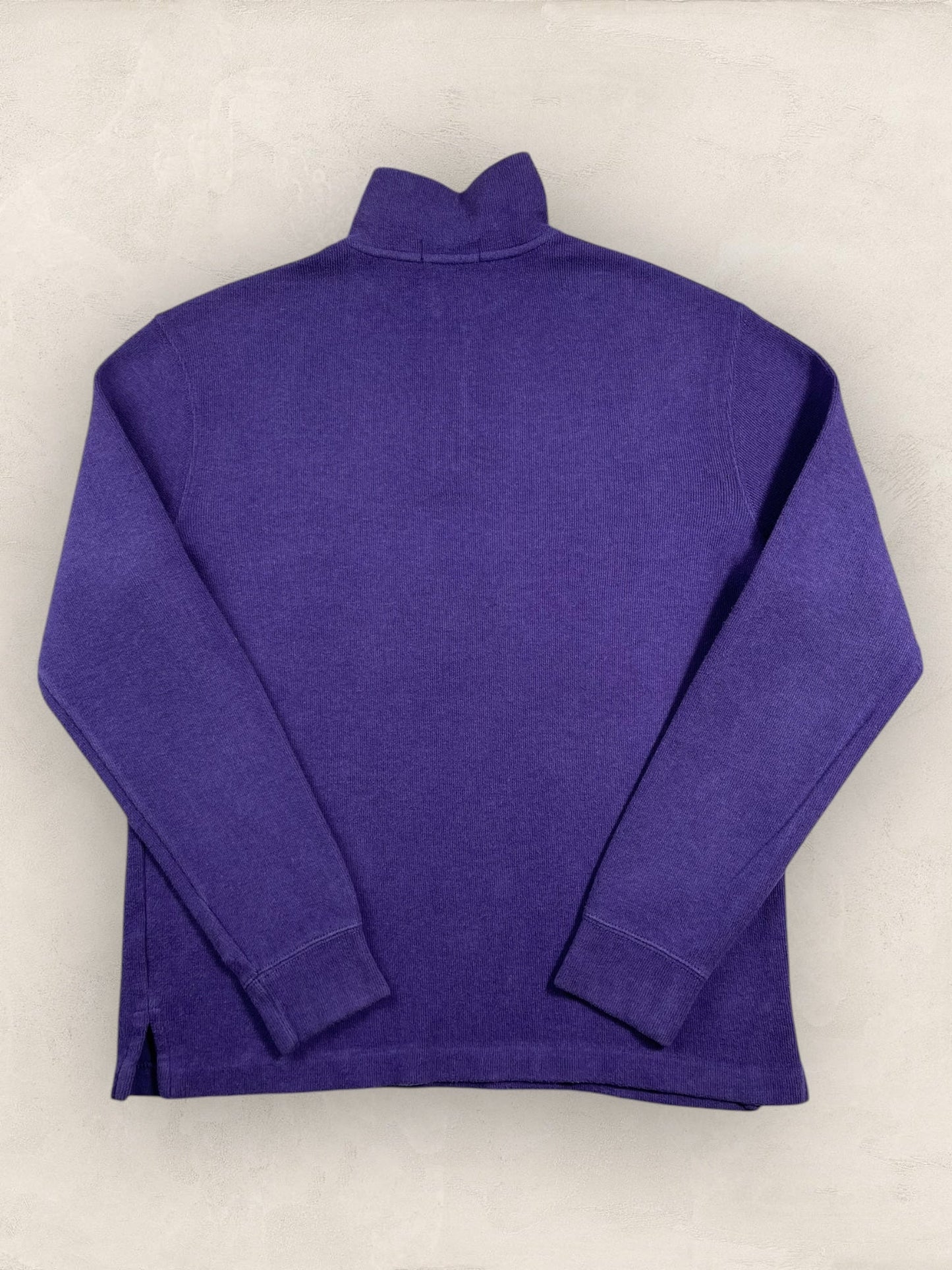 Half - zip Ralph Lauren Ref: 2642 - VIOLET - M - amifrip - Friperie en ligne et vêtements vintage