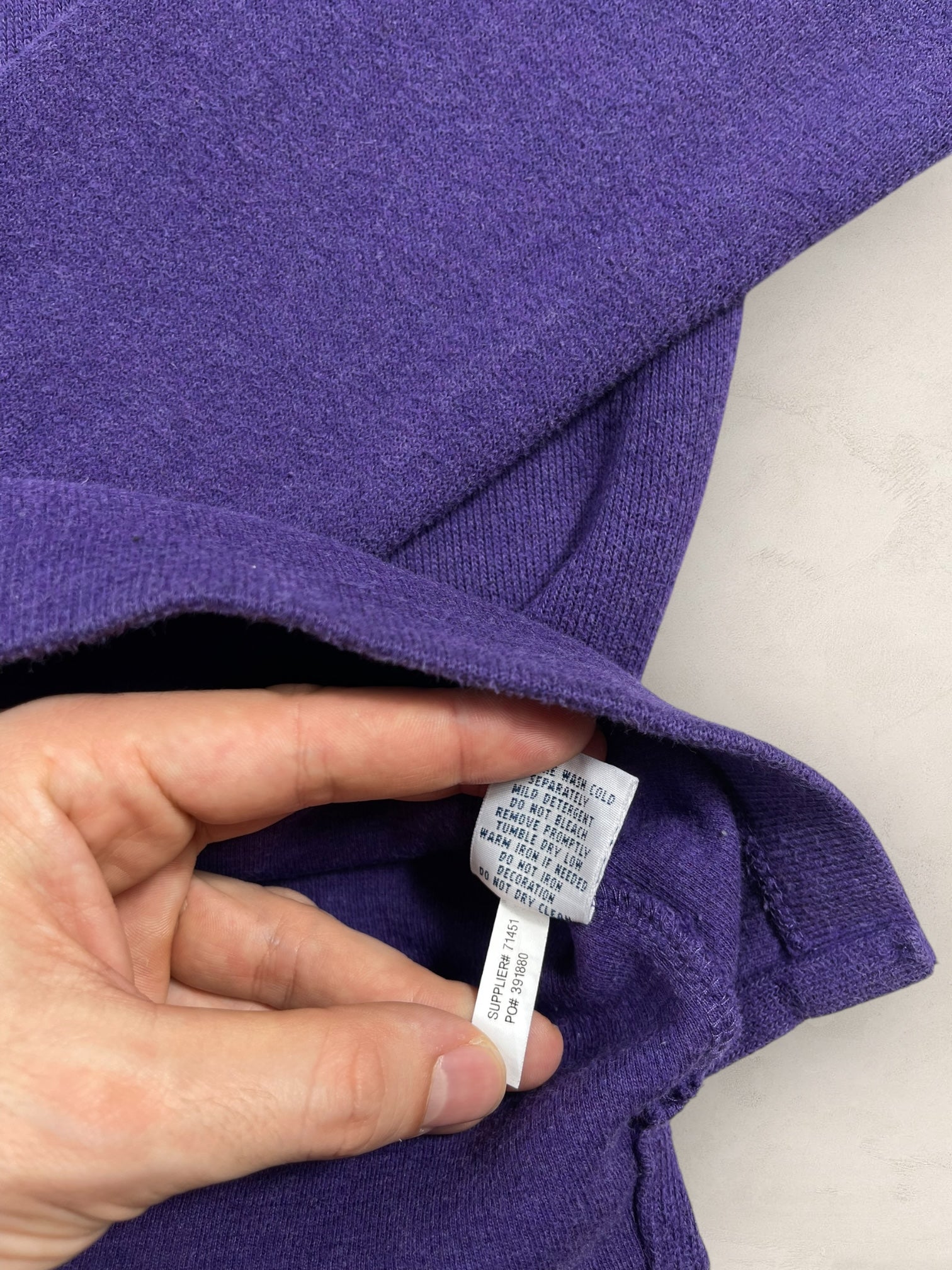 Half - zip Ralph Lauren Ref: 2642 - VIOLET - M - amifrip - Friperie en ligne et vêtements vintage