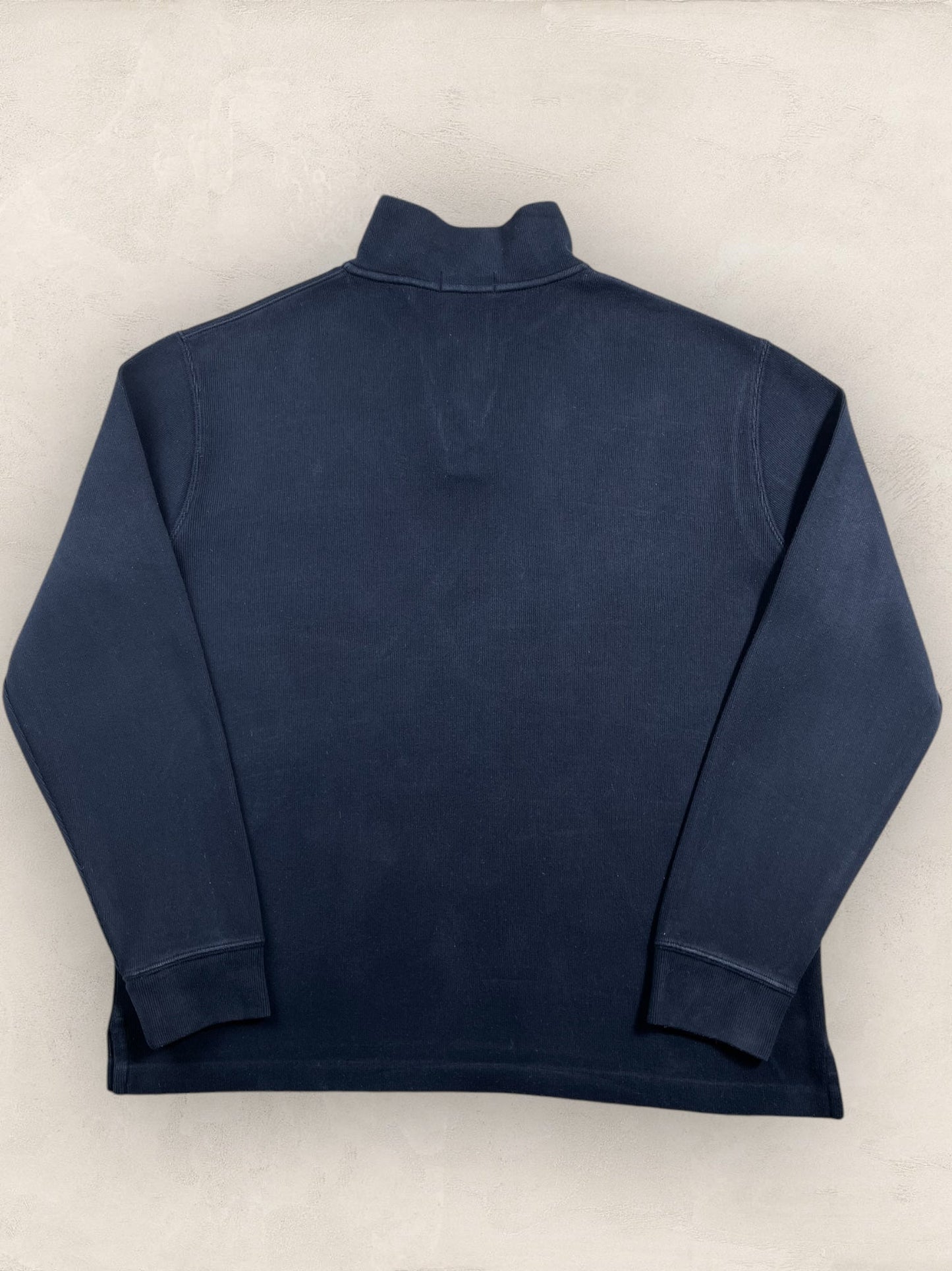 Half - zip Ralph Lauren Ref: 2643 - BLEU MARINE - L - amifrip - Friperie en ligne et vêtements vintage
