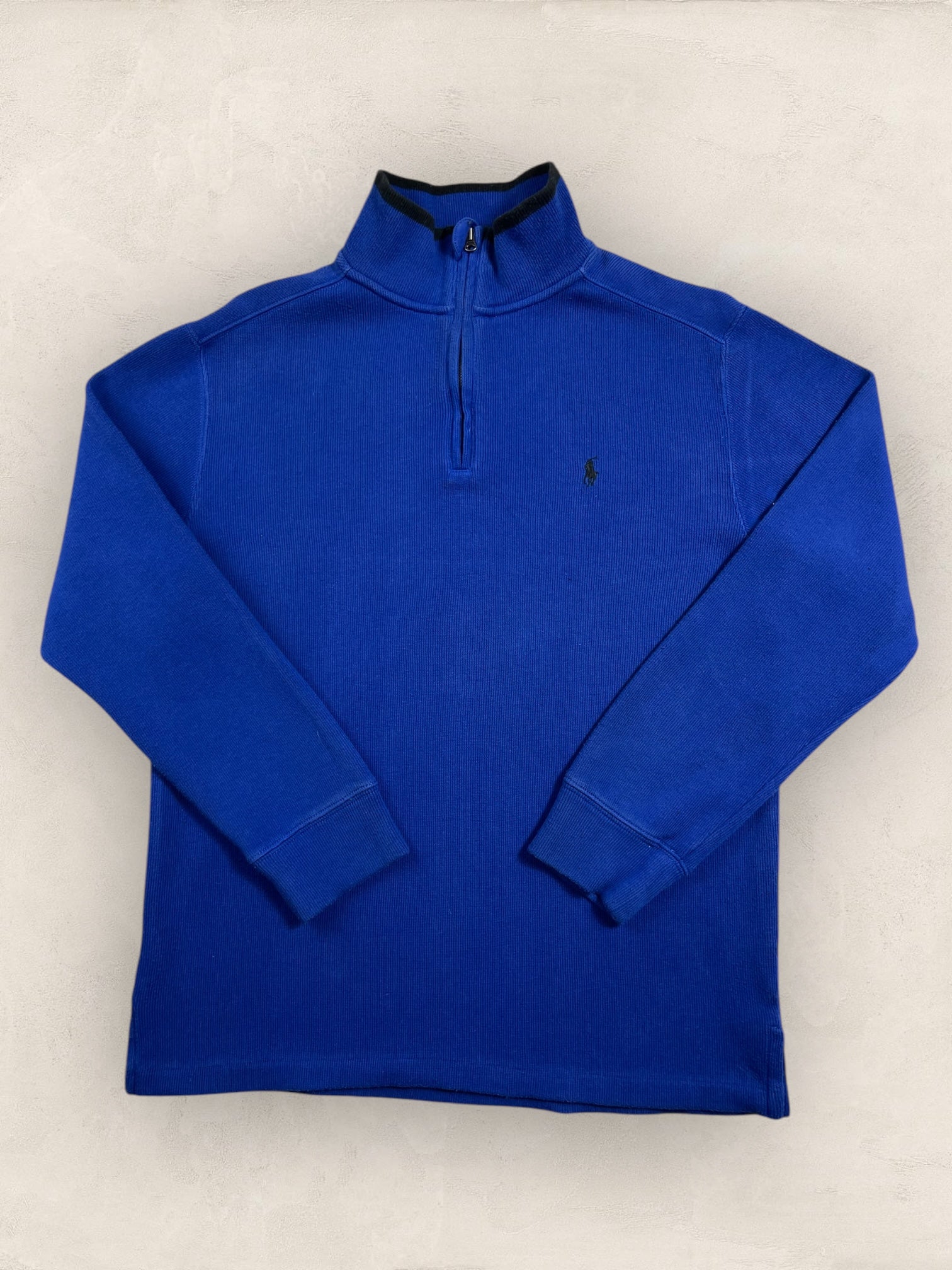 Half - zip Ralph Lauren Ref: 2644 - BLEU - S - amifrip - Friperie en ligne et vêtements vintage