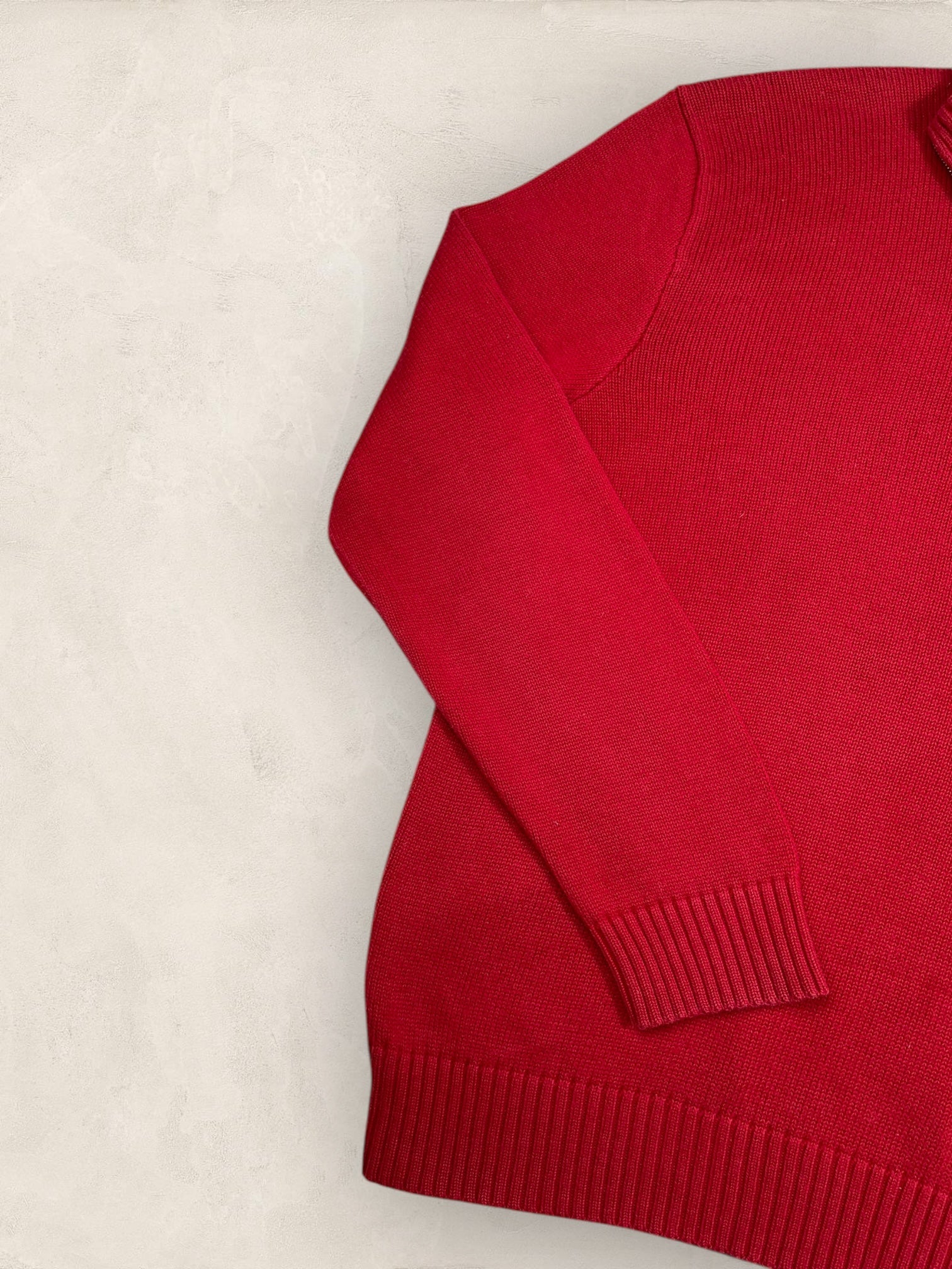 Half - zip Ralph Lauren Ref: 2650 - ROUGE - XL - amifrip - Friperie en ligne et vêtements vintage