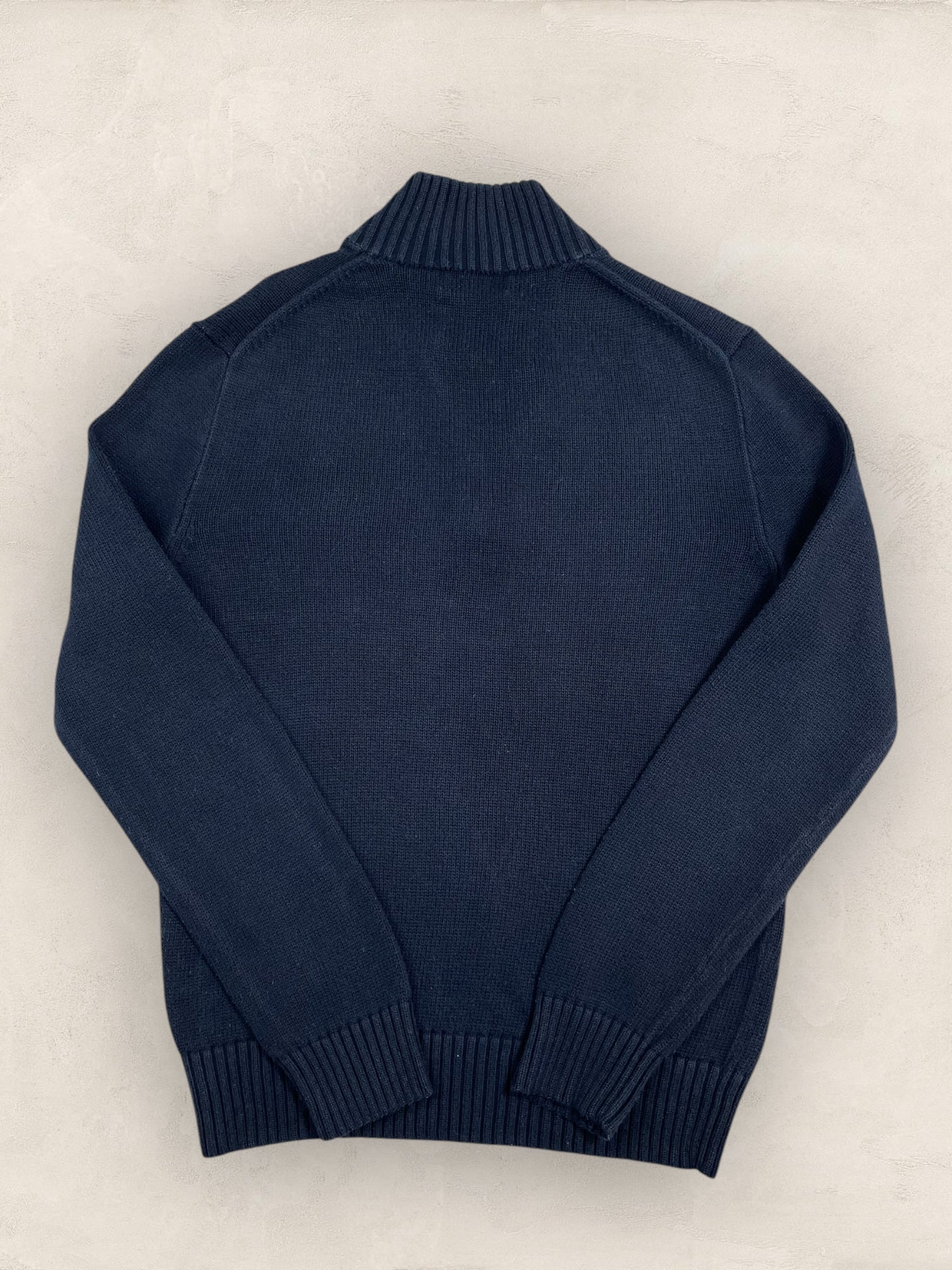Half - zip Ralph Lauren Ref: 2651 - BLEU MARINE - XS - amifrip - Friperie en ligne et vêtements vintage