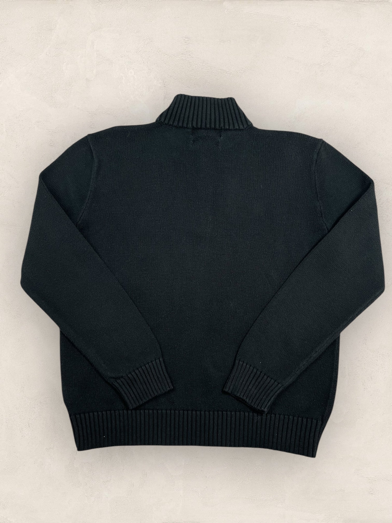Half - zip Ralph Lauren Ref: 2652 - NOIR - M - amifrip - Friperie en ligne et vêtements vintage