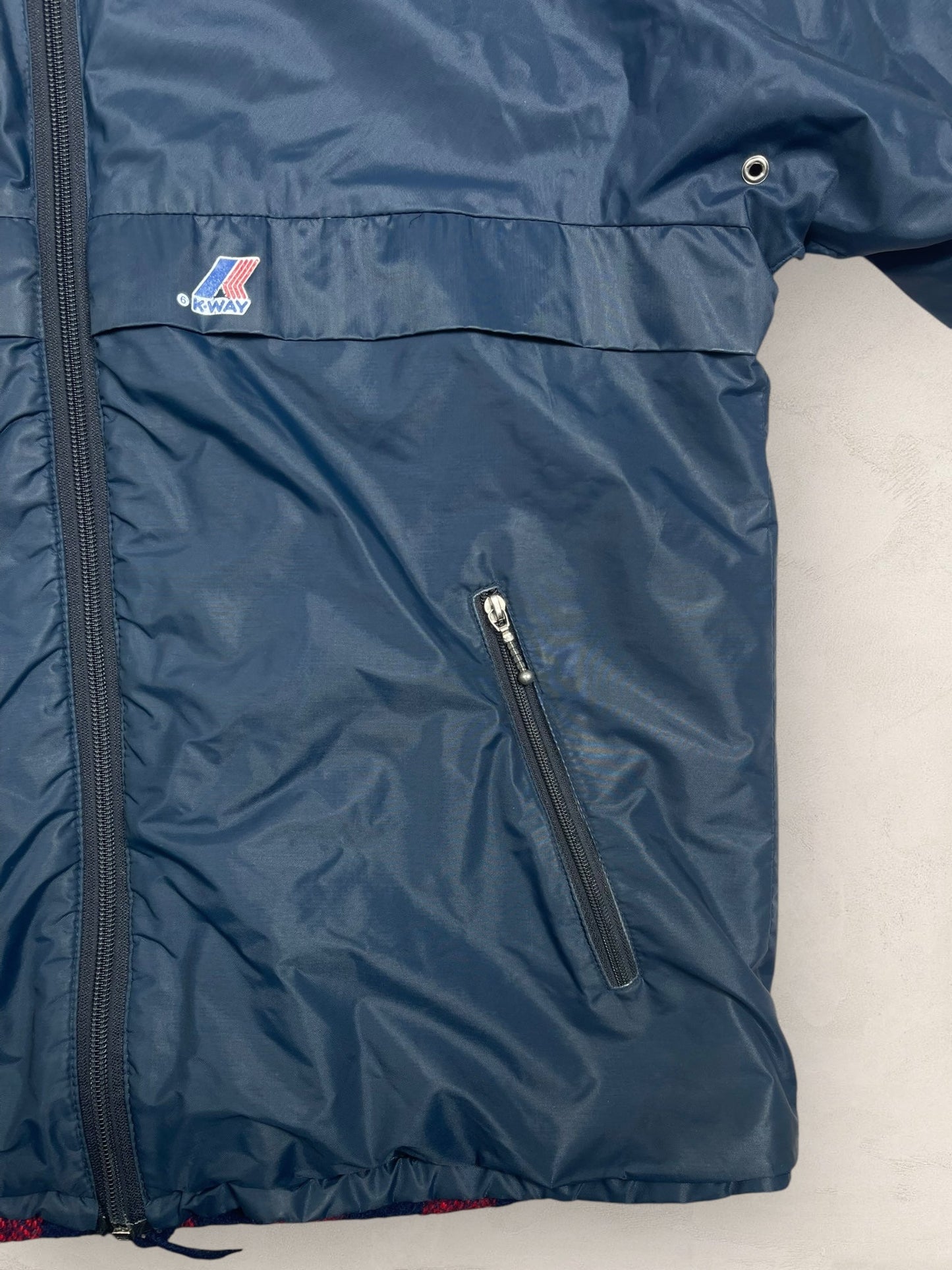Impermeable K - way Vintage Bleu M Homme Ref : 2695 - Bleu - M - amifrip - Friperie en ligne et vêtements vintage